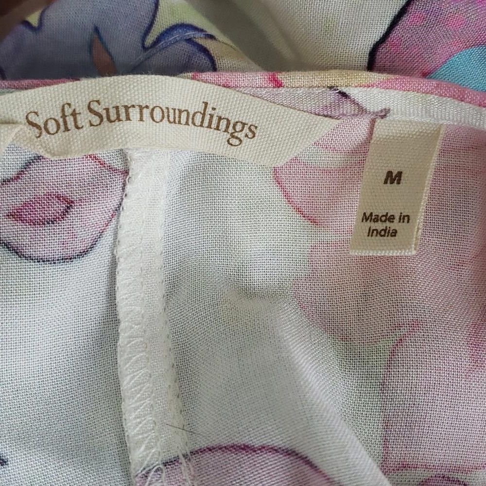 Designer CT1567 Soft Surroundings Flourish Maxi Dress M Size M / US 6-8 / IT 42-44 - 7 Thumbnail