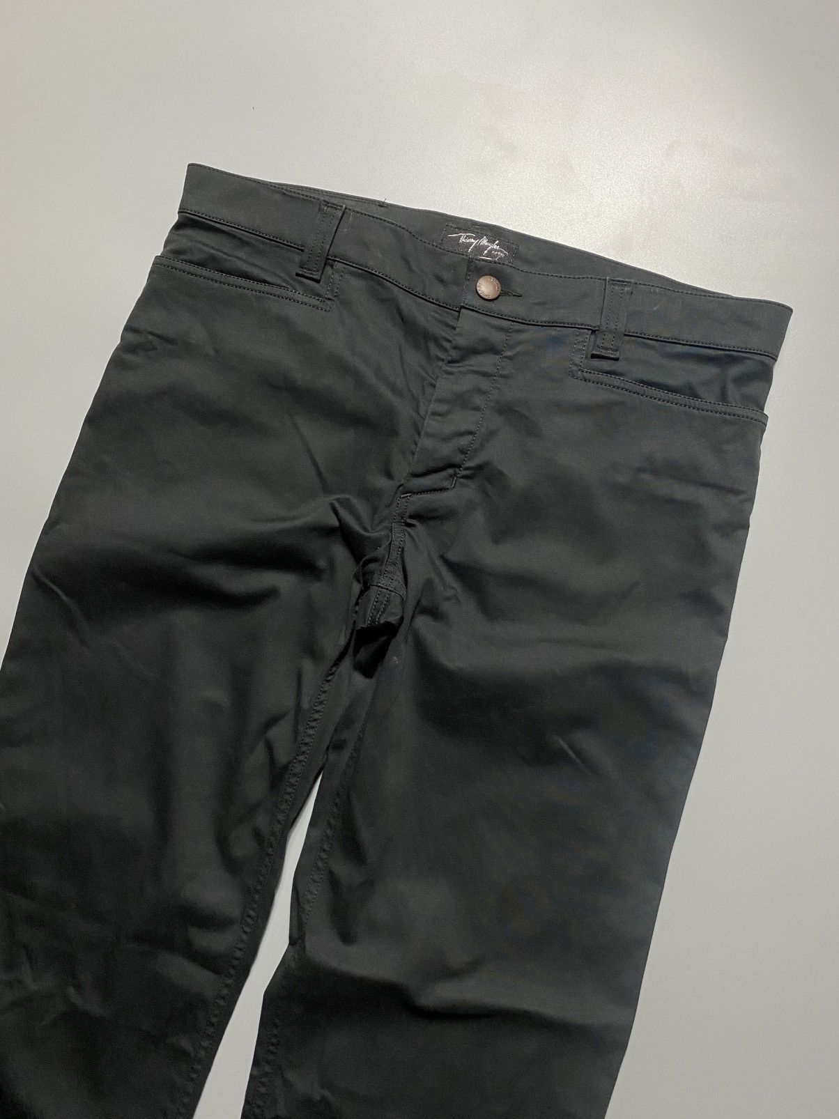 Thierry Mugler THIERY MUGLER WIDE TROUSER Size US 34 / EU 50 - 4 Thumbnail