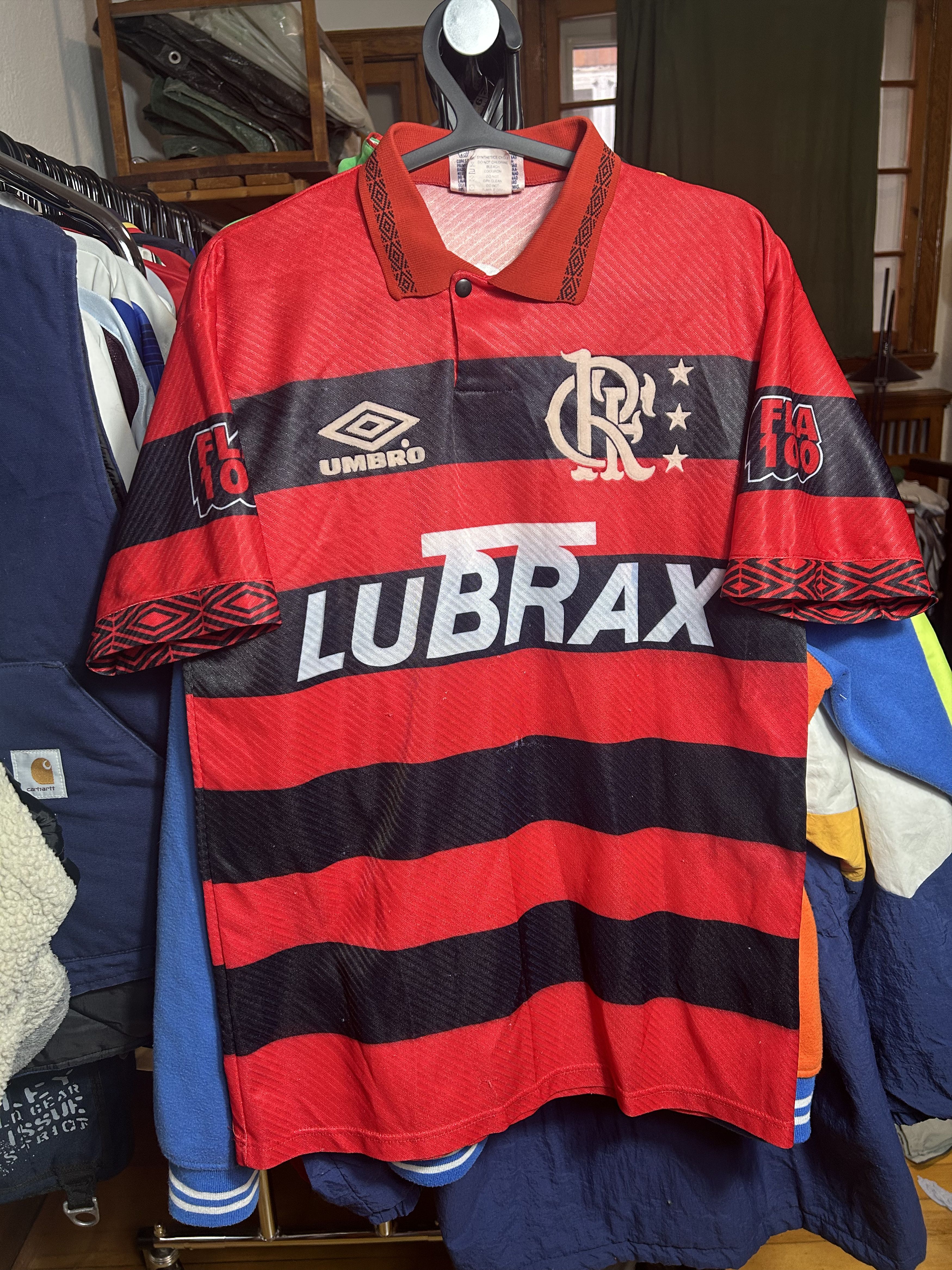 Umbro Flamengo 1994/95 Home jersey Size US M / EU 48-50 / 2 - 1 Thumbnail