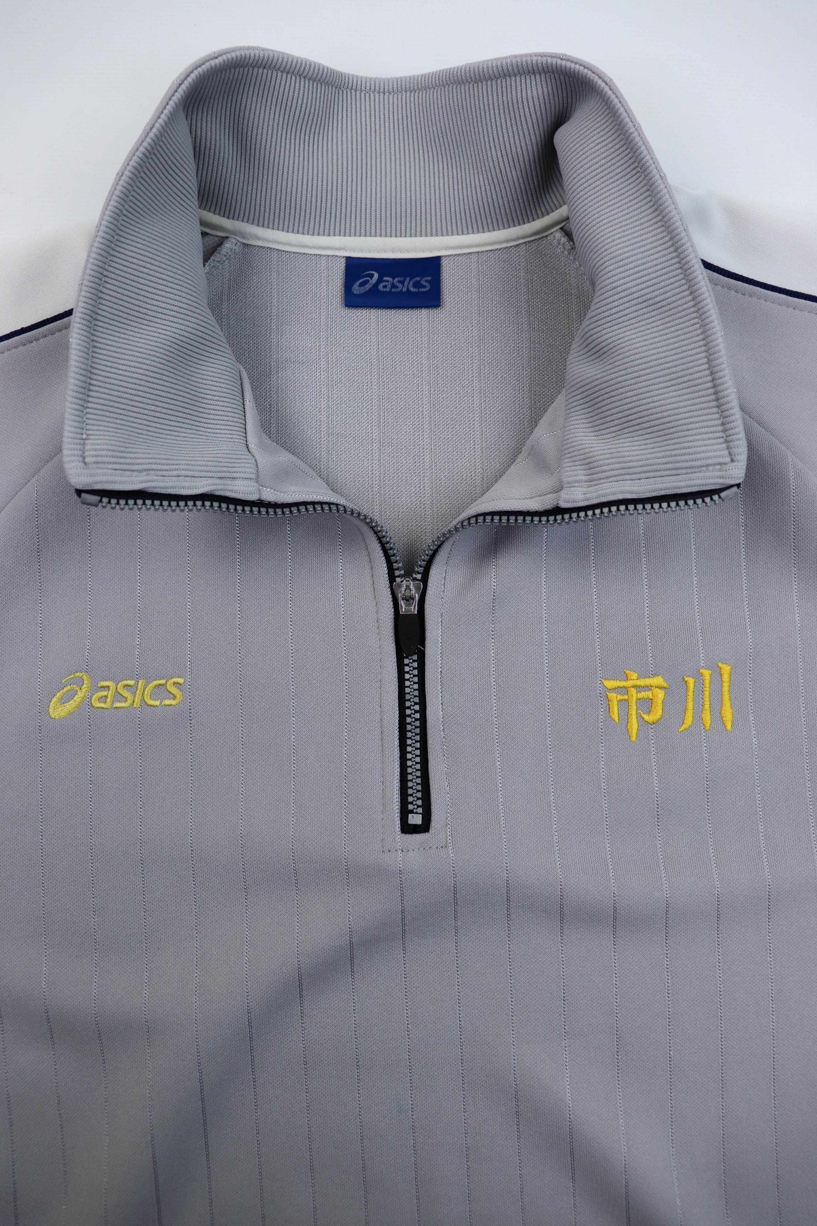 Asics Asics Japan Co Vintage School Uniform Jersey Track Pullover Size US M / EU 48-50 / 2 - 14 Thumbnail