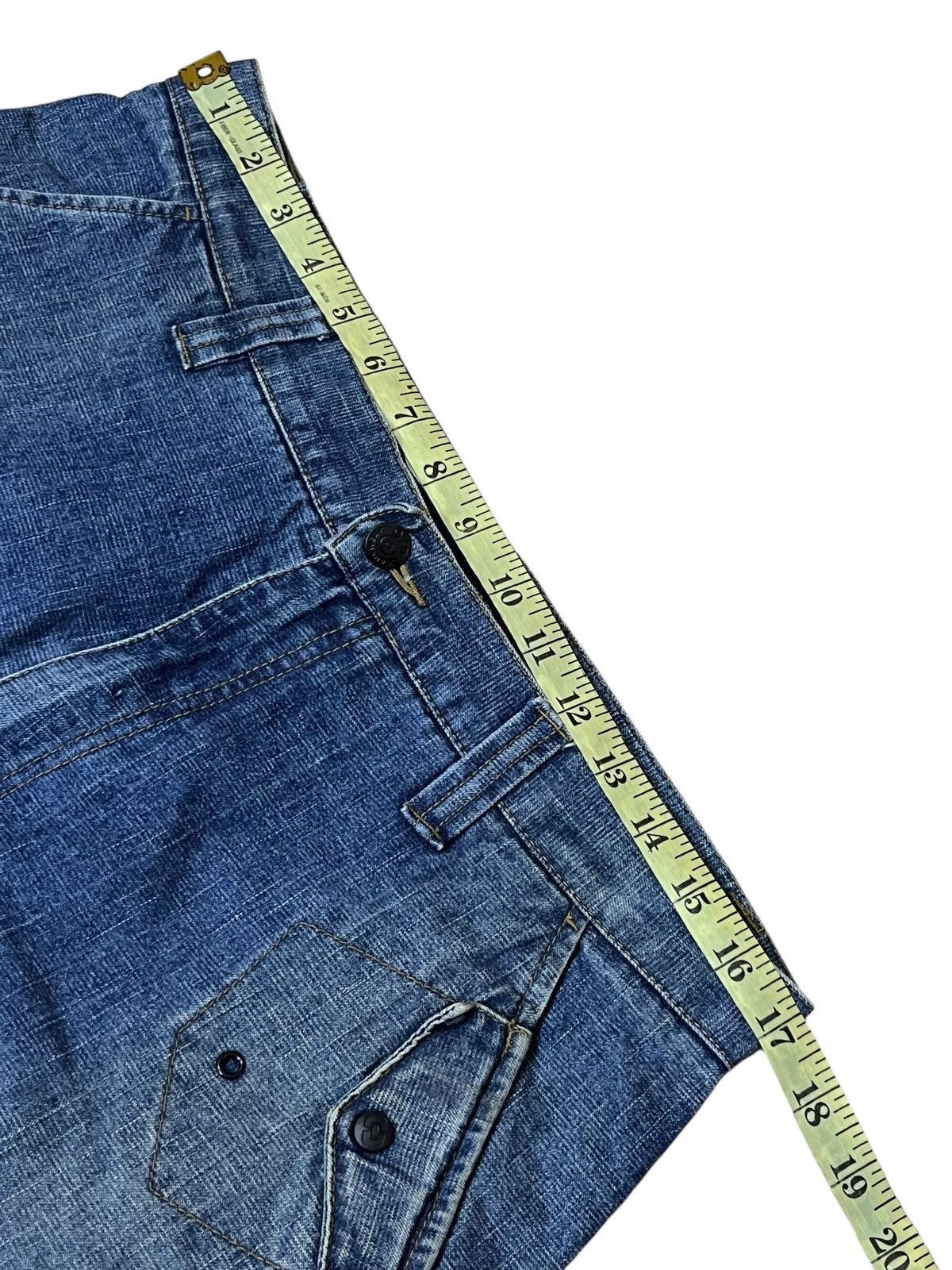 JNCO VINTAGE OTB ONE TOUGH BRAND 2 in 1 BAGGY JEANS INSPIRED JNCO Size US 34 / EU 50 - 10 Thumbnail