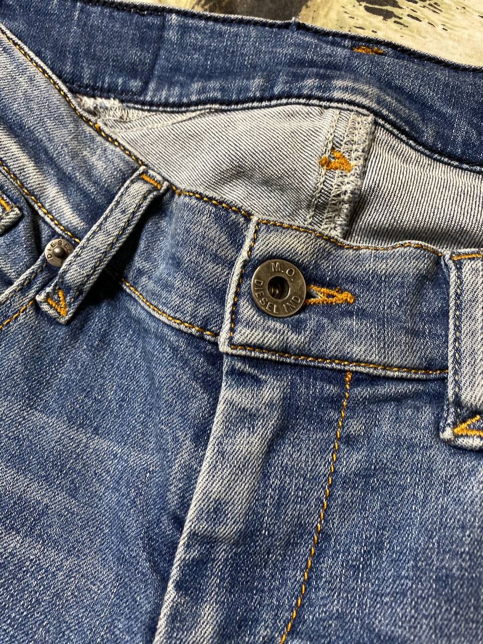 Diesel × Vintage Vintage Diesel Denim Jeans Skinny Fit Logo Size 26" / US 2 / IT 38 - 11 Thumbnail