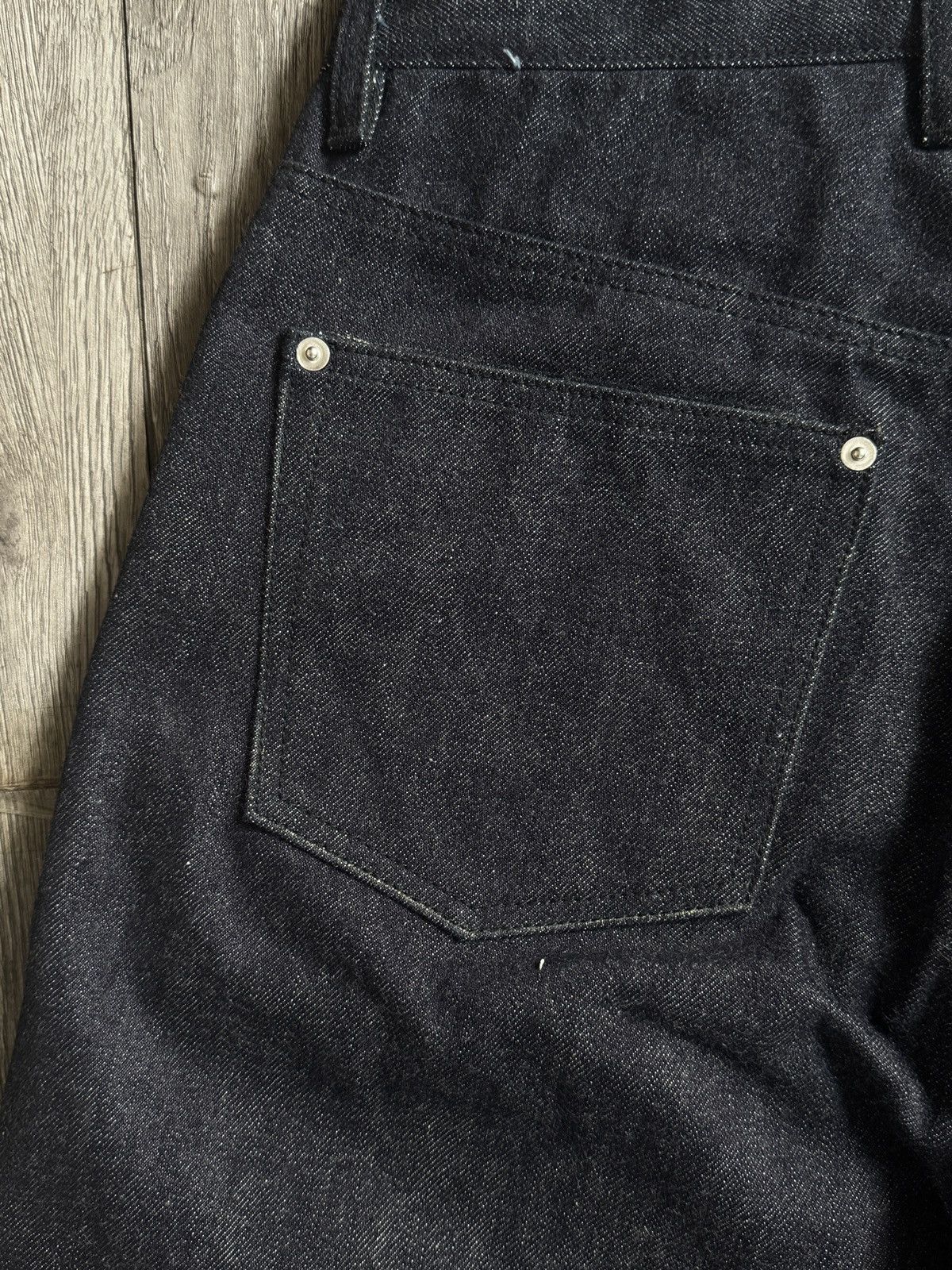 If Six Was Nine × No Faith Studios × Tornado Mart DOOF.YOUTH 19oz INDIGO SELVEDGE DENIM Size US 32 / EU 48 - 8 Thumbnail