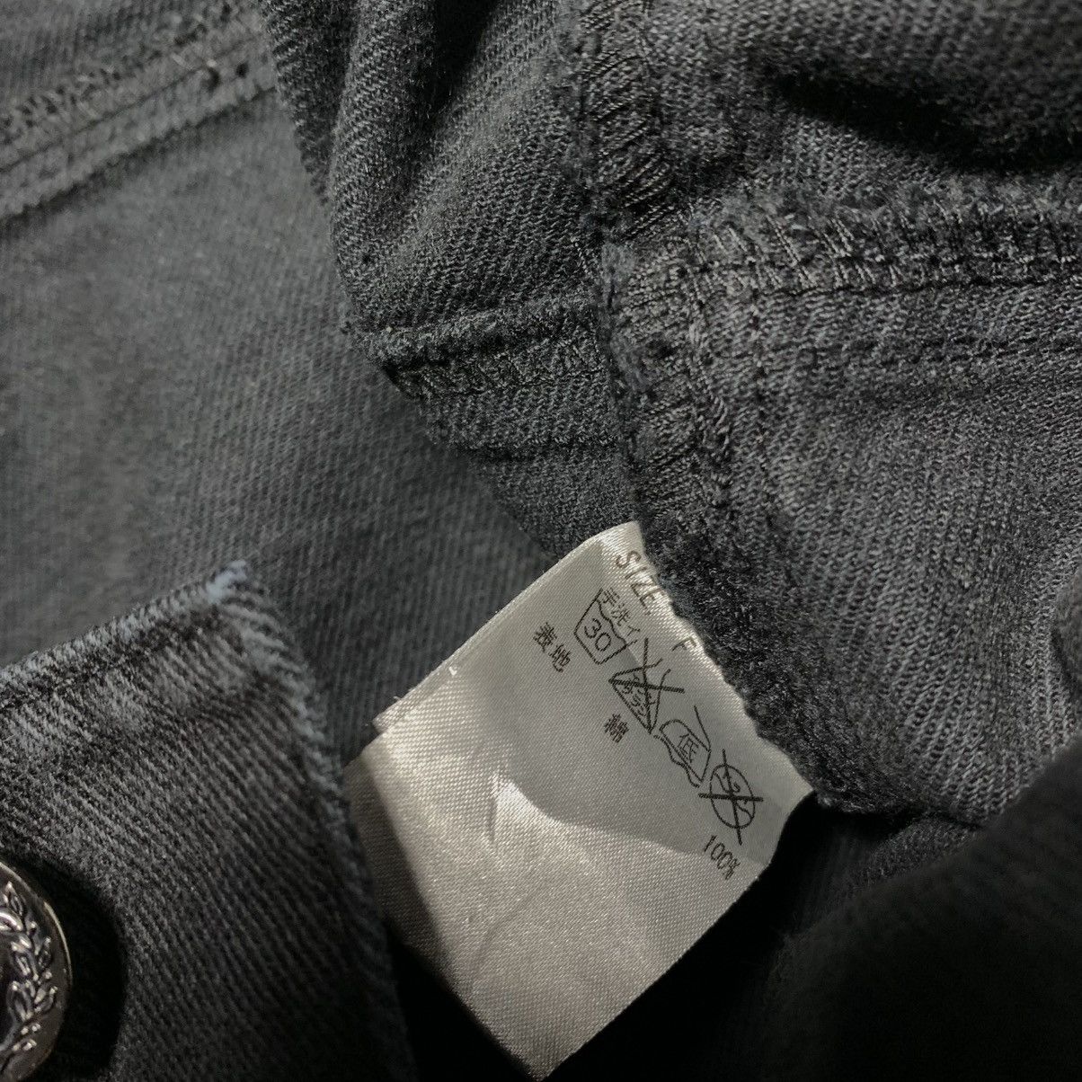 Japanese Brand Algonquins Scrunch Pants Distressed Print On The Butt Size US 30 / EU 46 - 10 Thumbnail