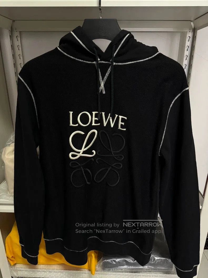 LOEWE Stitch Detail Hoodie.