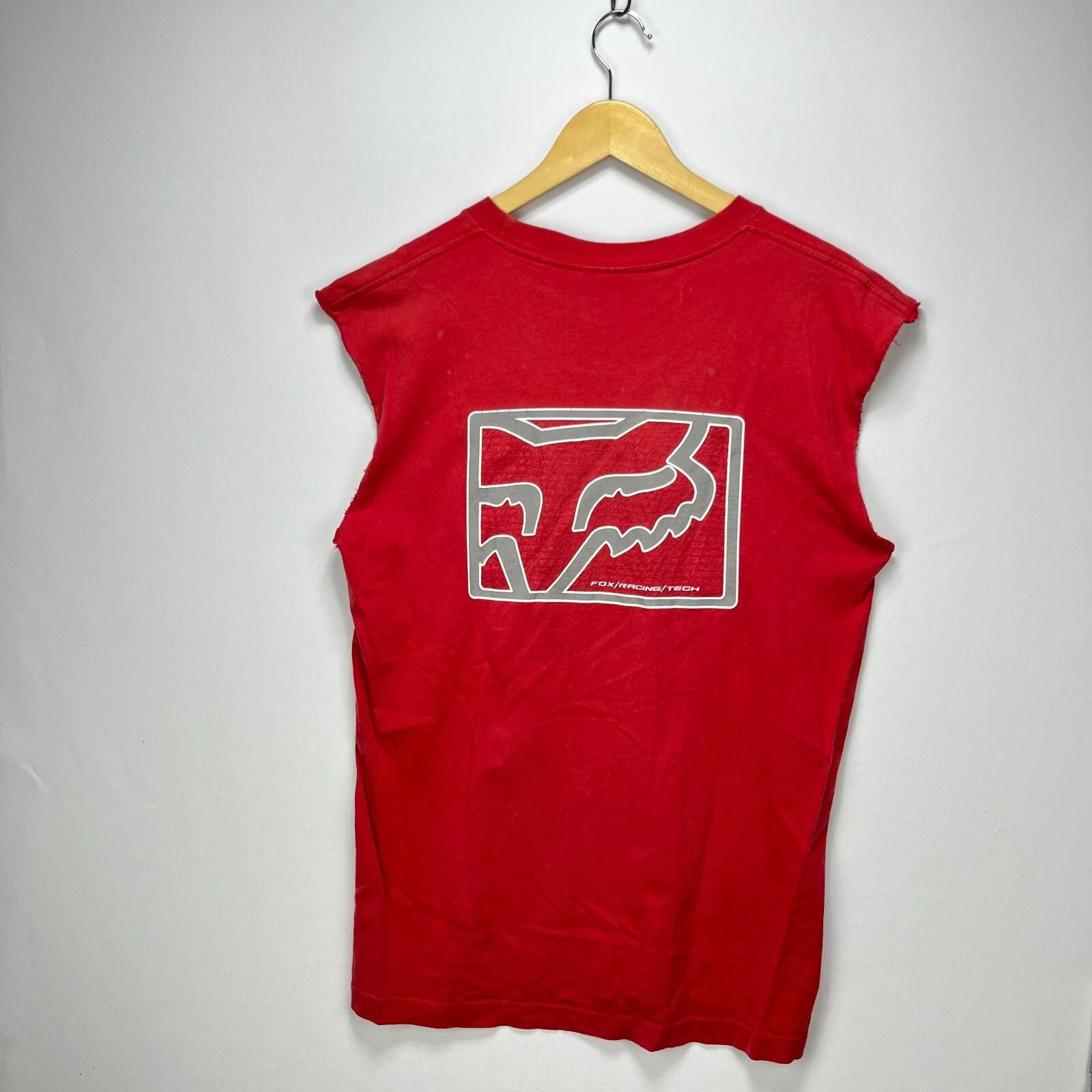 Fox Racing Vintage Y2K Fox Racing T Shirt Large Size US L / EU 52-54 / 3 - 3 Thumbnail