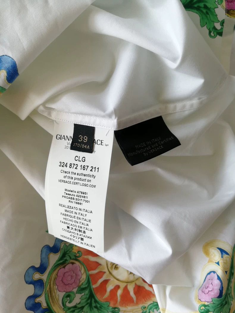 Versace Versace Printed color matching short sleeves Size US M / EU 48-50 / 2 - 8 Thumbnail