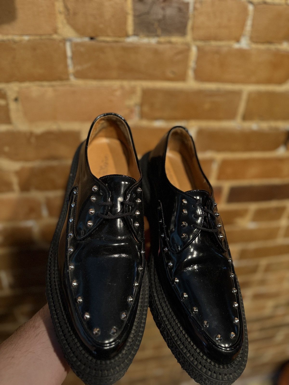 Other Giambattista Valli x H&M Crepe Sole Creepers Size US 9 / EU 42 - 2 Thumbnail