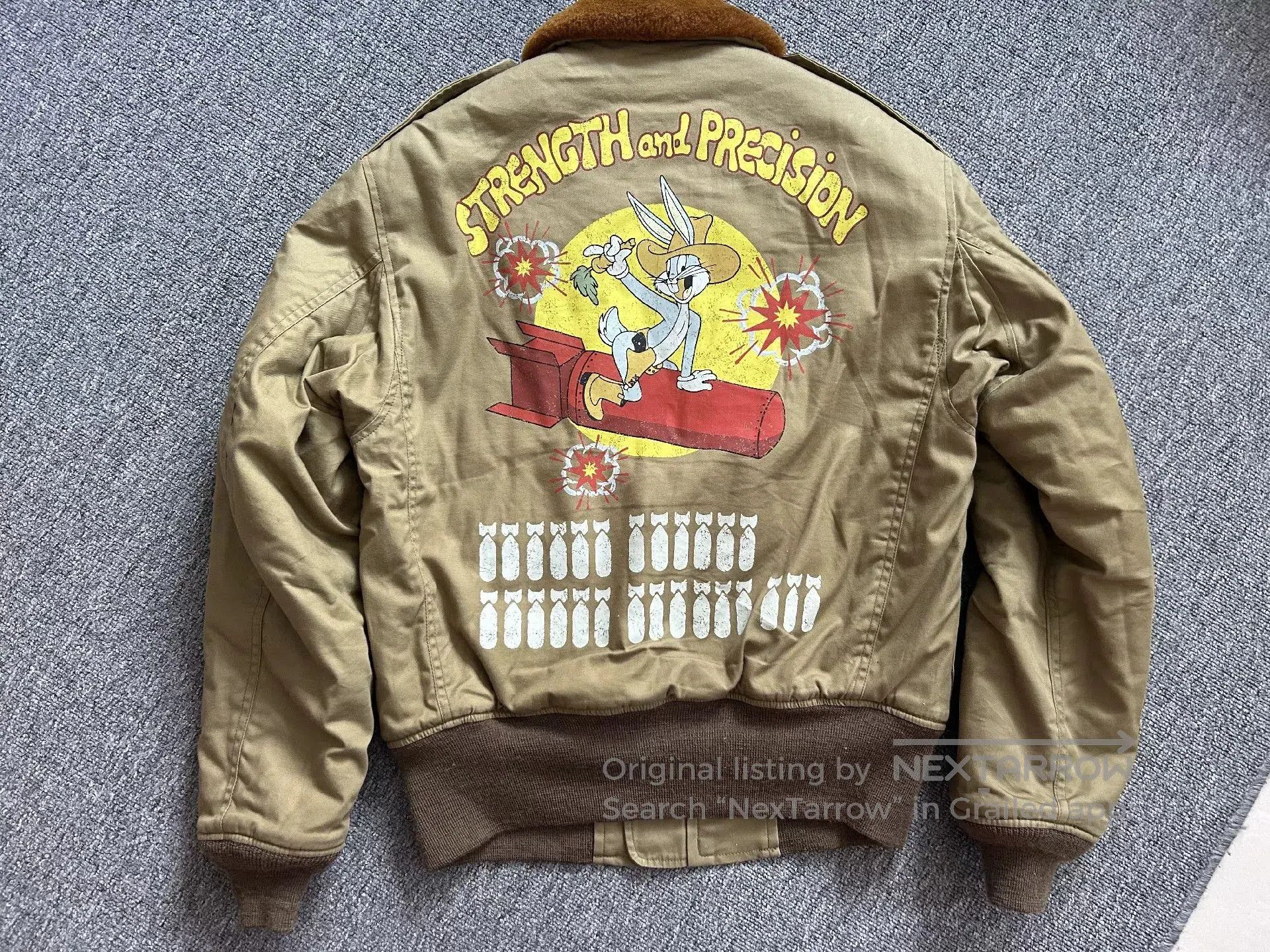 TOYS McCOY limited edition bugs bunny pilot jacket. Size US M / EU 48-50 / 2 - 1 Thumbnail