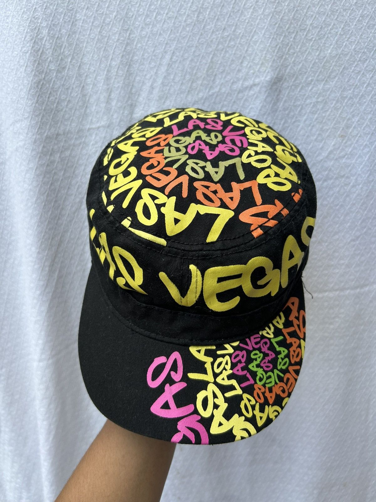 If Six Was Nine × Japanese Brand × Le Grande Bleu (L.G.B.) Robin Ruth Japanese Poem Las Vegas Cadet Hats Size ONE SIZE - 2 Thumbnail