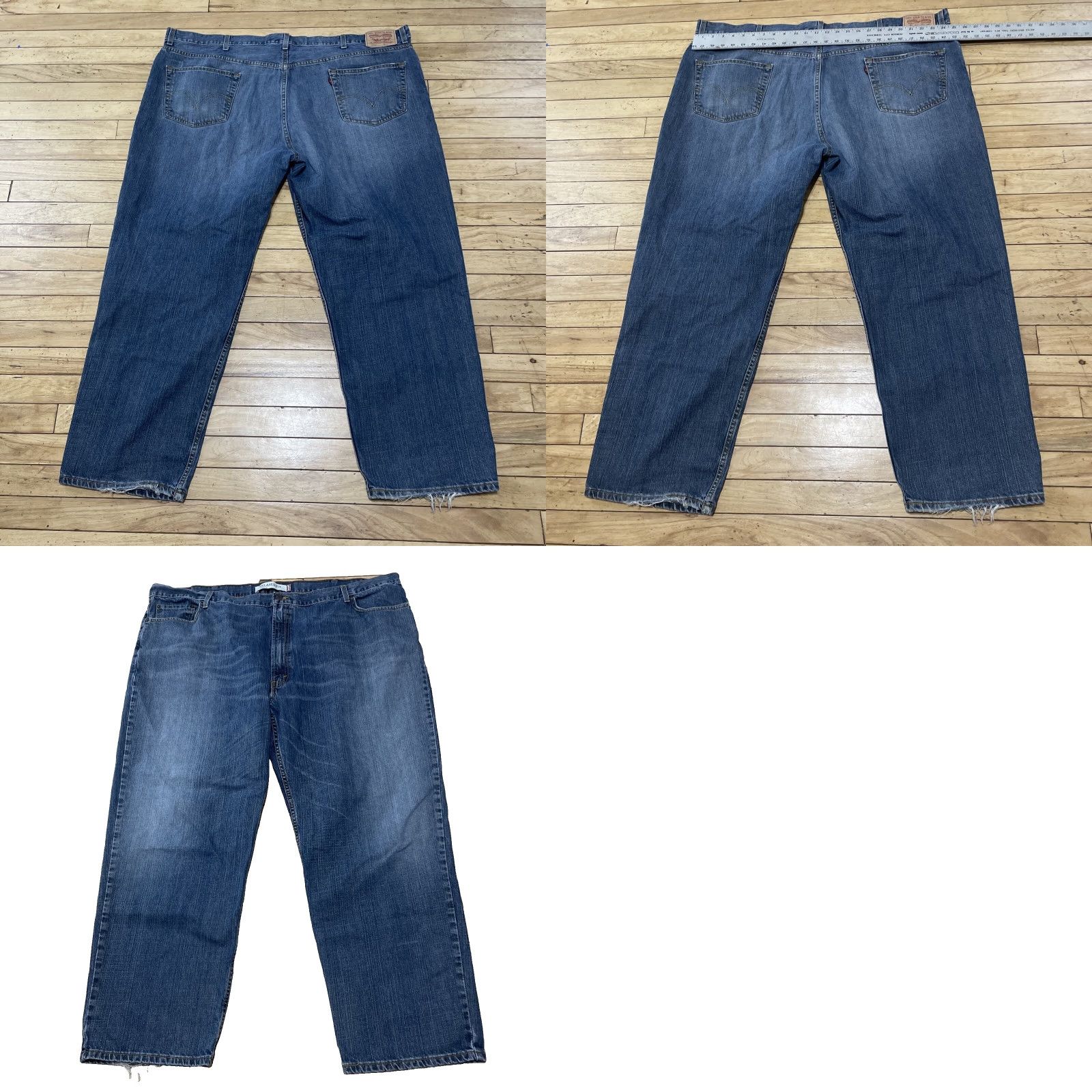 Levi's VINTAGE Levi’s Jeans 550 Jeans Men 52x30 Baggy Y2k Relaxed Fit Blue Streetwear Denim Men Size US 36 / EU 52 - 11 Thumbnail