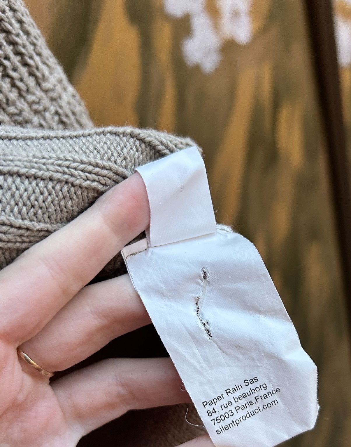 Silent By Damir Doma Silent Damir Doma Knit Sweater Linen Cotton Blend Beige Size US M / EU 48-50 / 2 - 10 Thumbnail