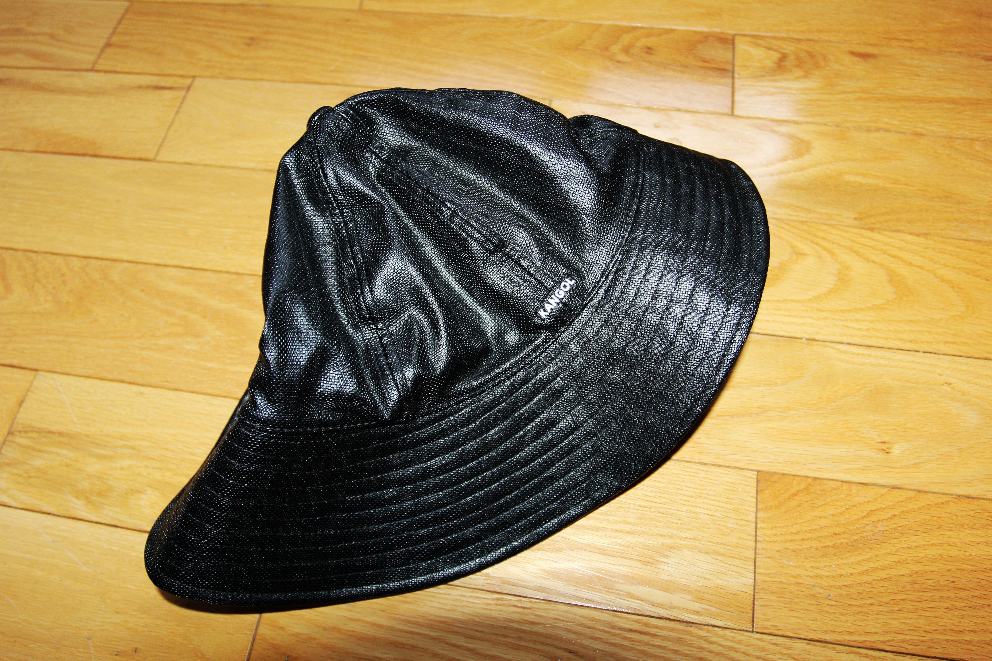 Kangol BNWT AW23 KANGOL FAUX LEATHER CLOCHE HAT Size ONE SIZE - 3 Thumbnail