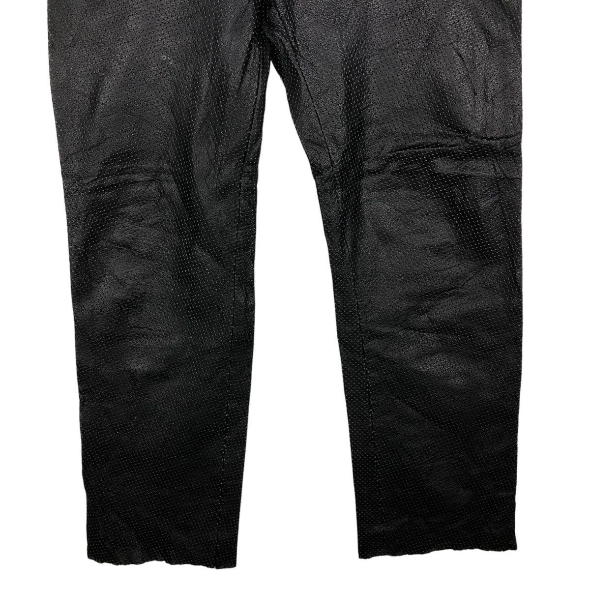 Japanese Brand 🔥Soft Leather Pants Racing Motorcross Wear Japan Size US 30 / EU 46 - 4 Thumbnail