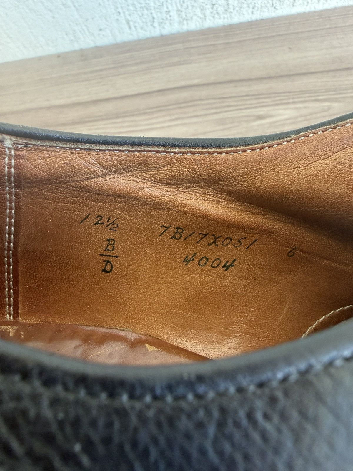 Alden 4004 Algonquin vintage derby Size US 12.5 / EU 45-46 - 11 Thumbnail