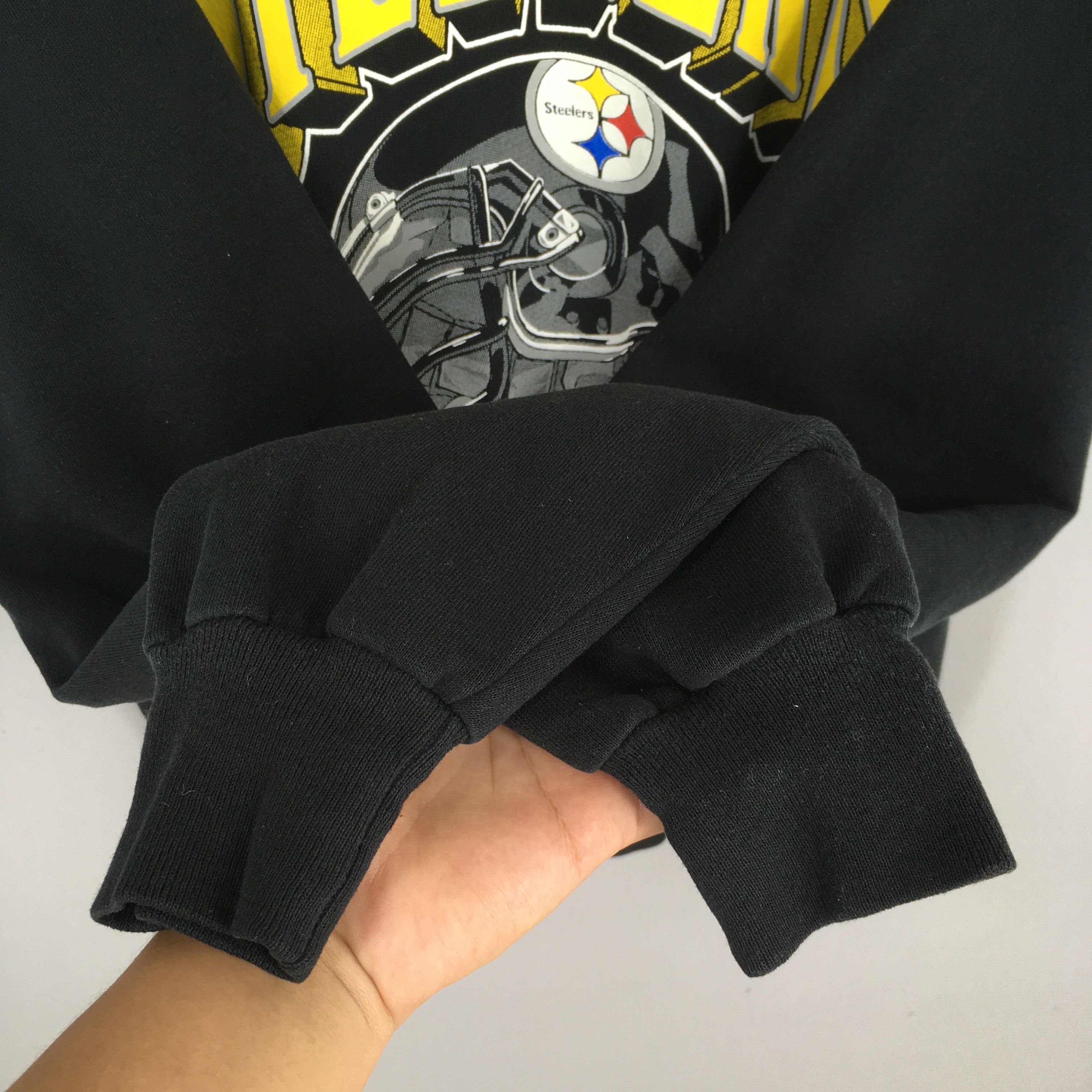 NFL Vintage Pittsburgh Steelers NFL Rugby Sweater XLarge Size US XL / EU 56 / 4 - 4 Thumbnail