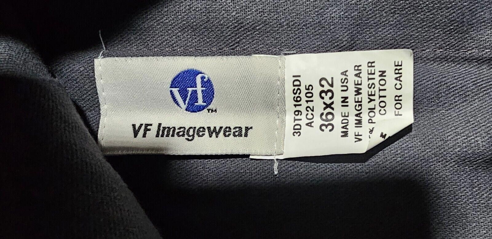Designer VF Imagewear Blue Dress Pants Workwear 36x32 Usa Made Size US 36 / EU 52 - 2 Thumbnail