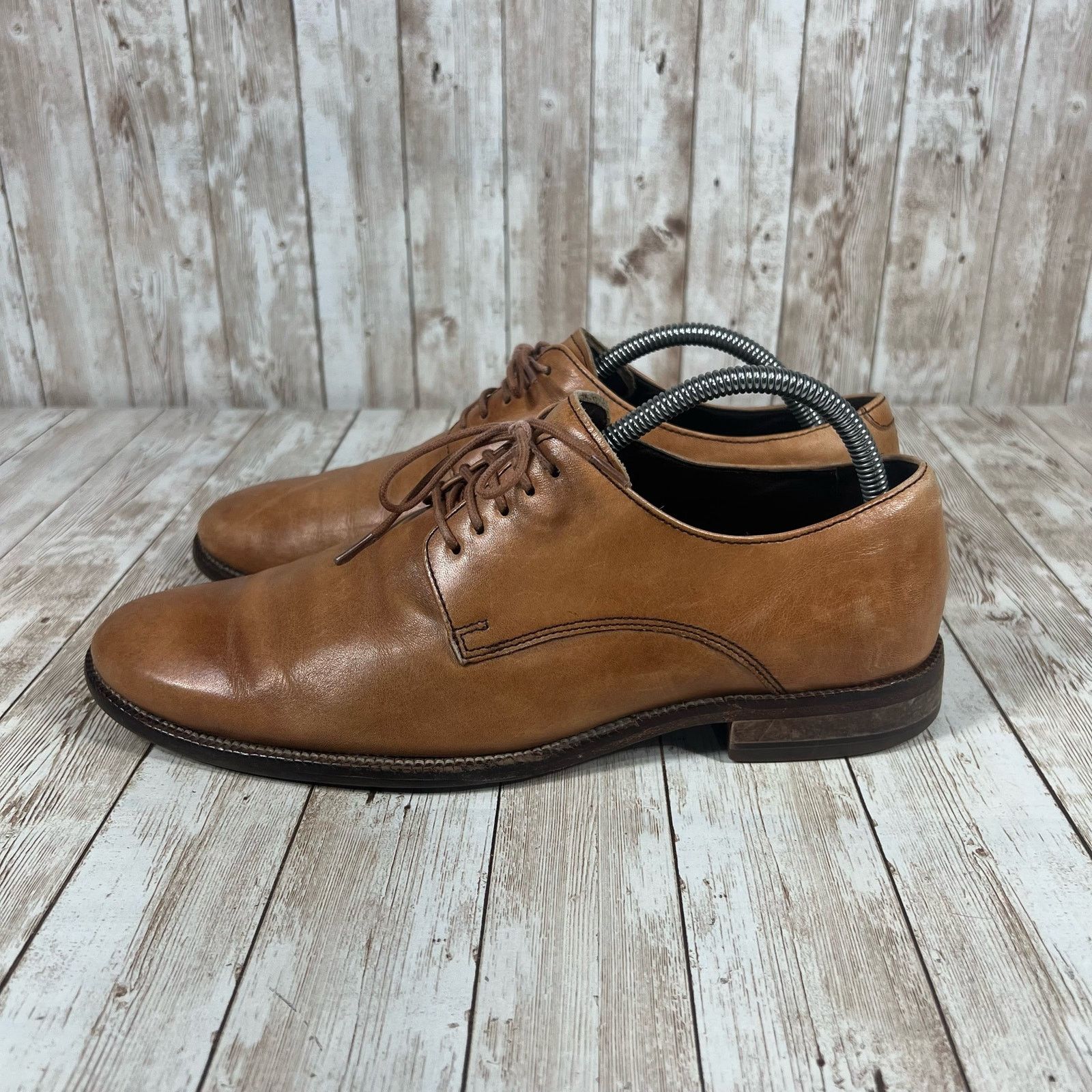 Cole Haan Cole Haan leather Oxford nik3 air heel tan Mens 8.5 Size US 8.5 / EU 41-42 - 2 Thumbnail