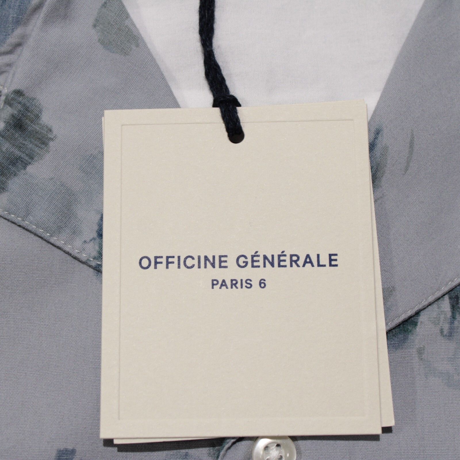 Officine Generale Officine Generale New with tags Shirt Size S US In Gray Size US S / EU 44-46 / 1 - 2 Thumbnail