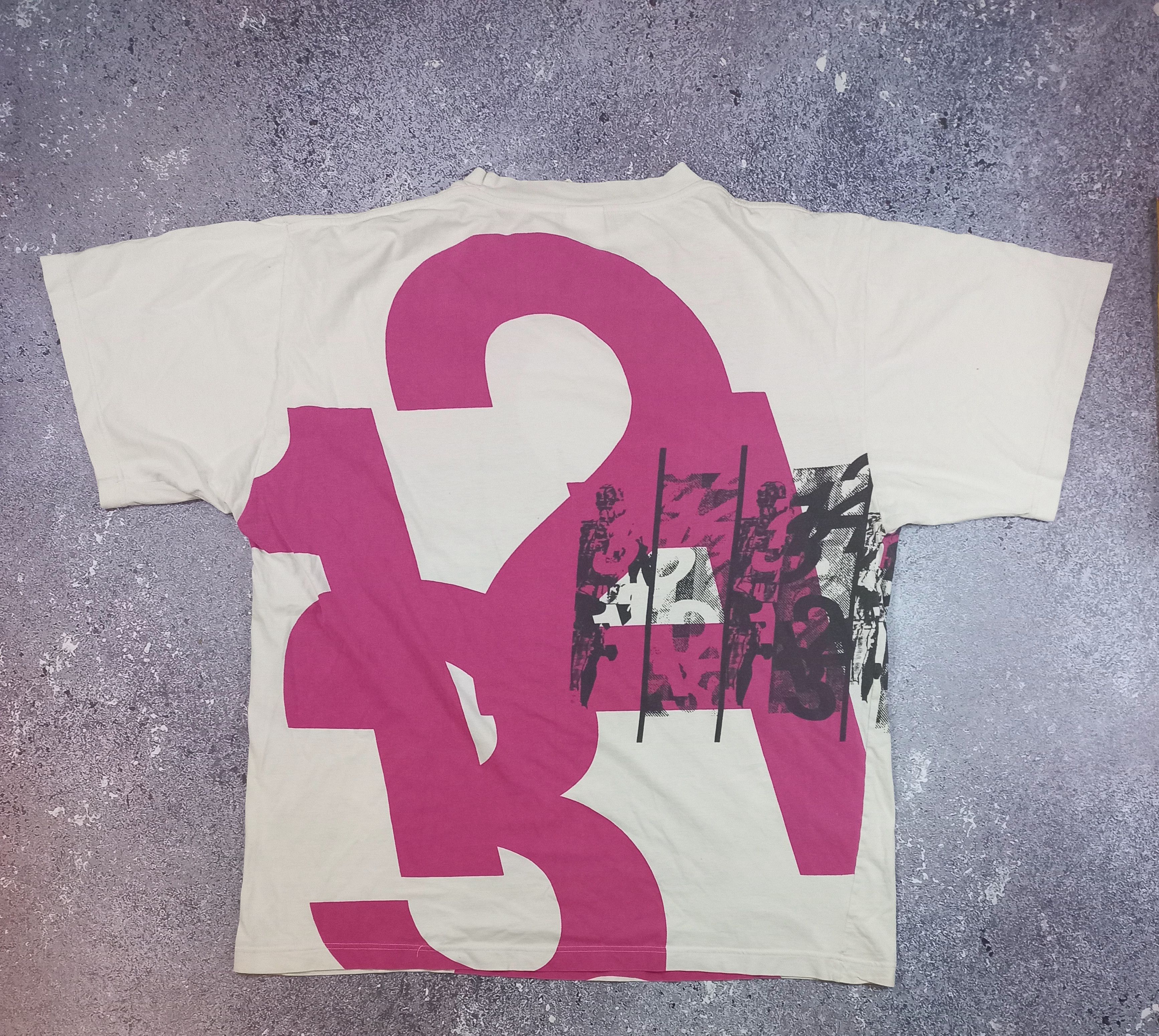 Nike Vintage 90s T-Shirt Nike Overprint Japanese Tee Size US XL / EU 56 / 4 - 8 Thumbnail