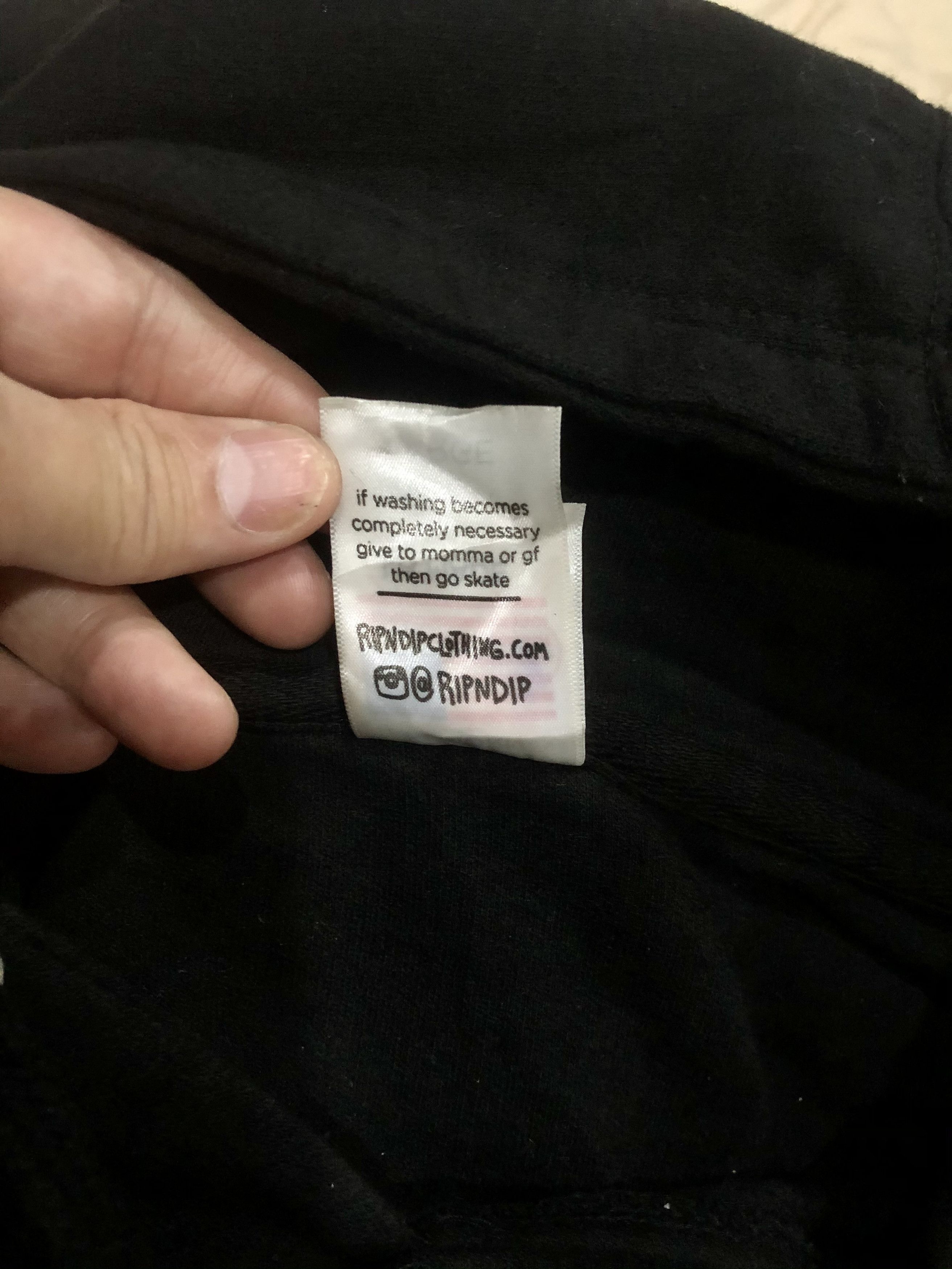 RIPNDIP Ripndip Lord Nermal Hoodie Sweatshirt Made In USA Size US L / EU 52-54 / 3 - 10 Thumbnail