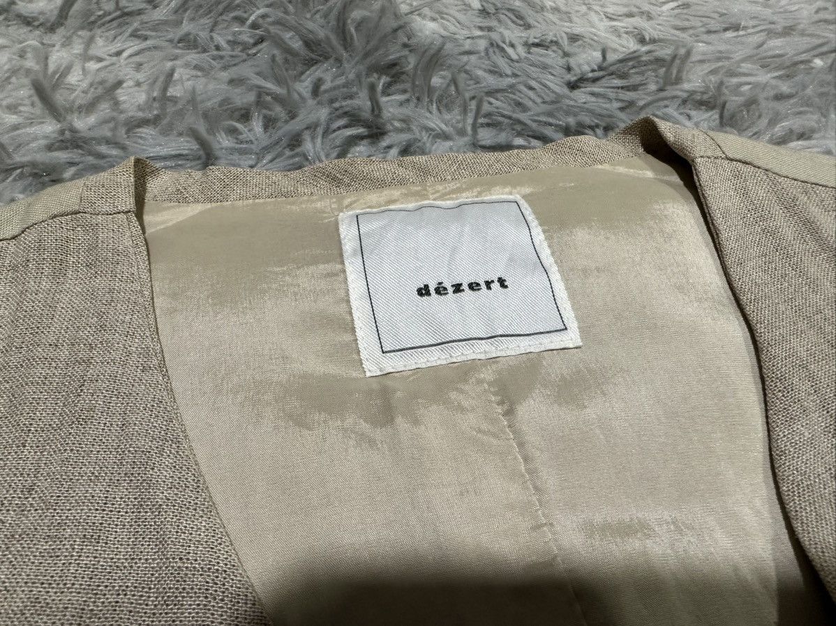 Dezert 🔥Rare Dezert Panelled Design Hemp Vest Ziggy Chen Style Size US M / EU 48-50 / 2 - 4 Thumbnail