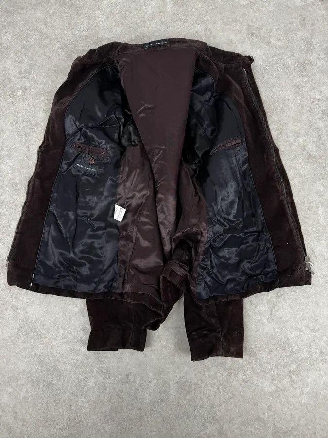 Vintage Massimo Rebecchi Dark Brown Italian Polar Jacket Size US M / EU 48-50 / 2 - 7 Thumbnail