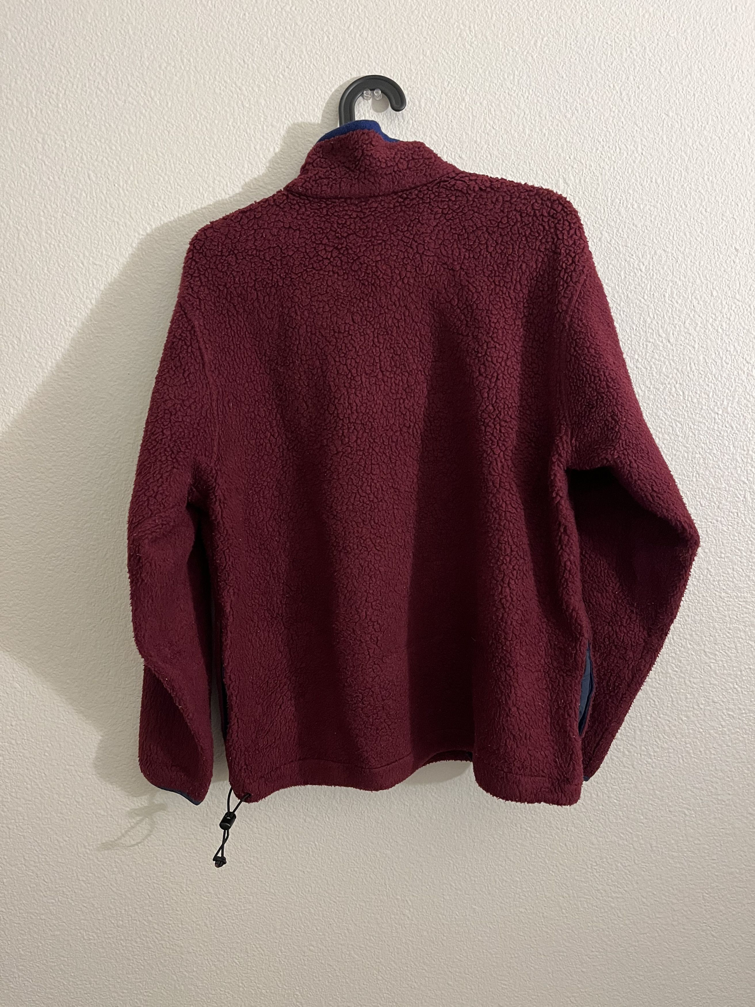 L.L. Bean Vintage L.L. Bean Deep Pile Maroon Fleece Size US S / EU 44-46 / 1 - 2 Thumbnail