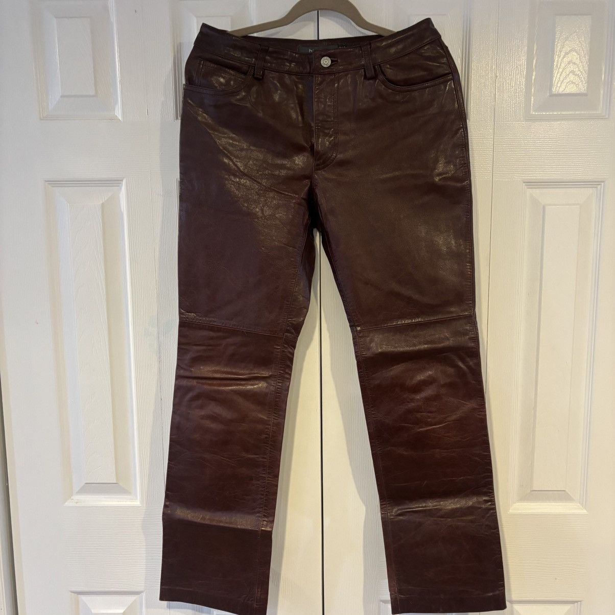 Yeezy Leather Pants | Grailed