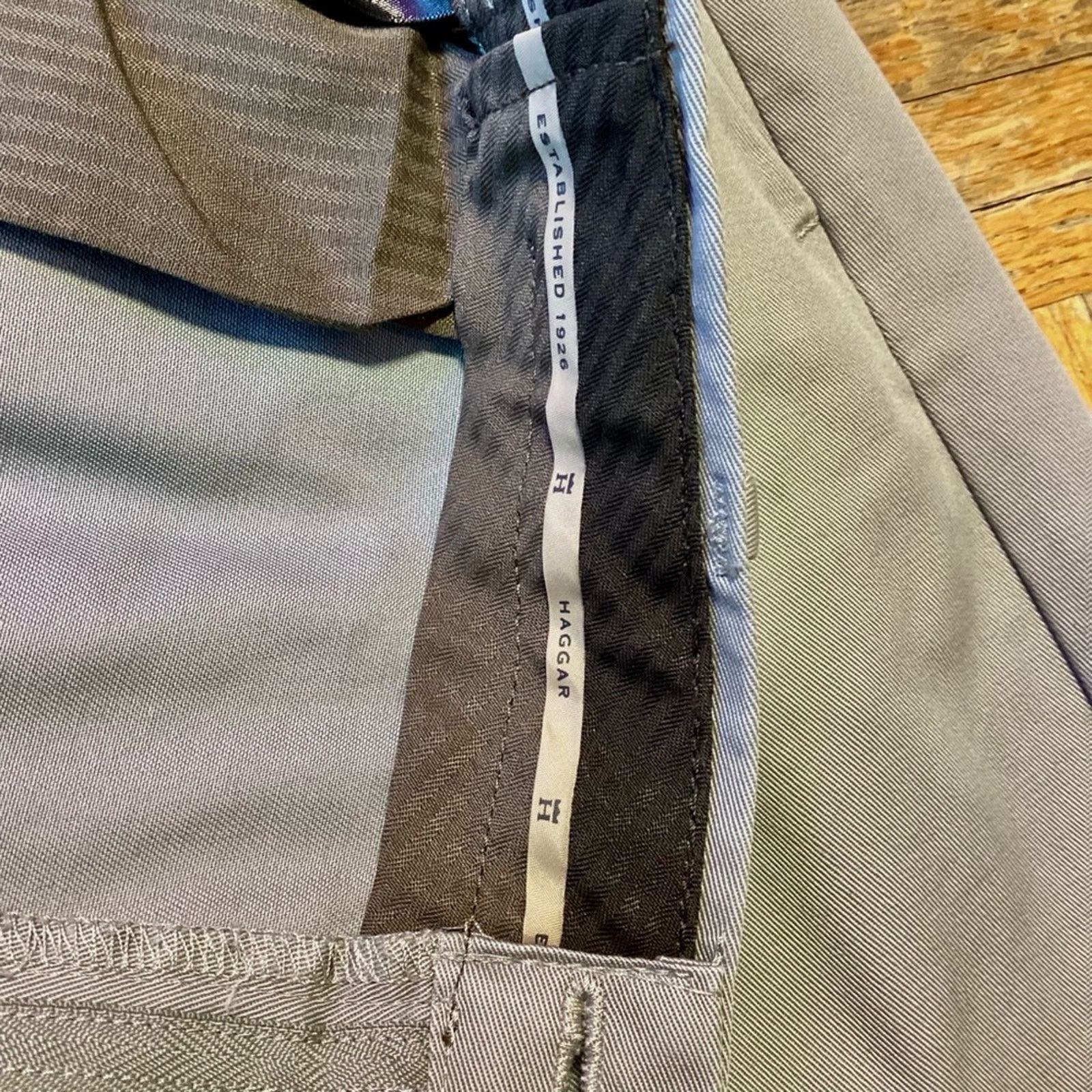 Haggar HAGGAR WEEKEND CHINO PANTS, 38x31 Size US 38 / EU 54 - 8 Thumbnail