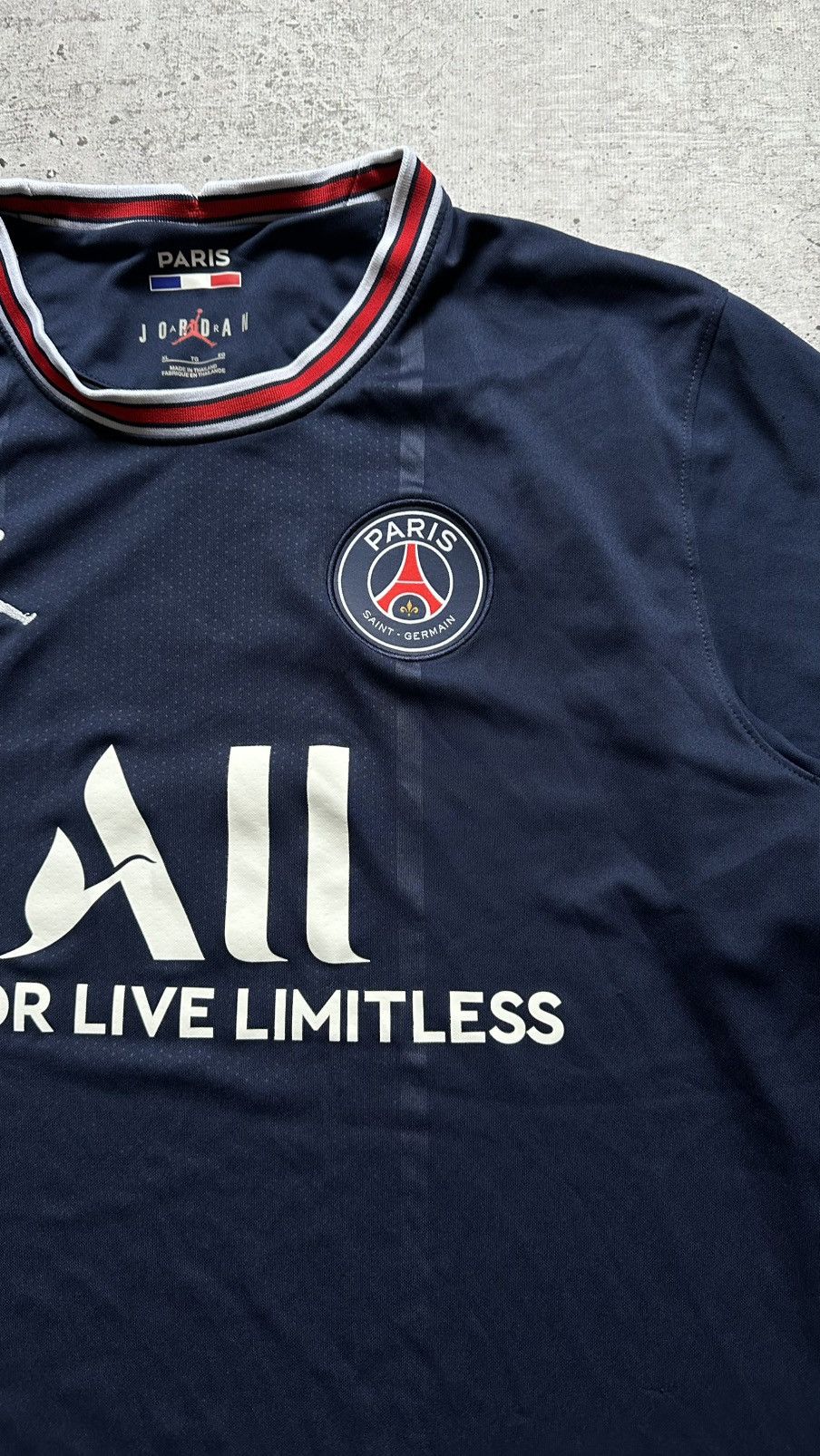 Jordan Brand 2021/22 Jordan PSG Paris Saint Germain Soccer Jersey Size US XL / EU 56 / 4 - 3 Thumbnail