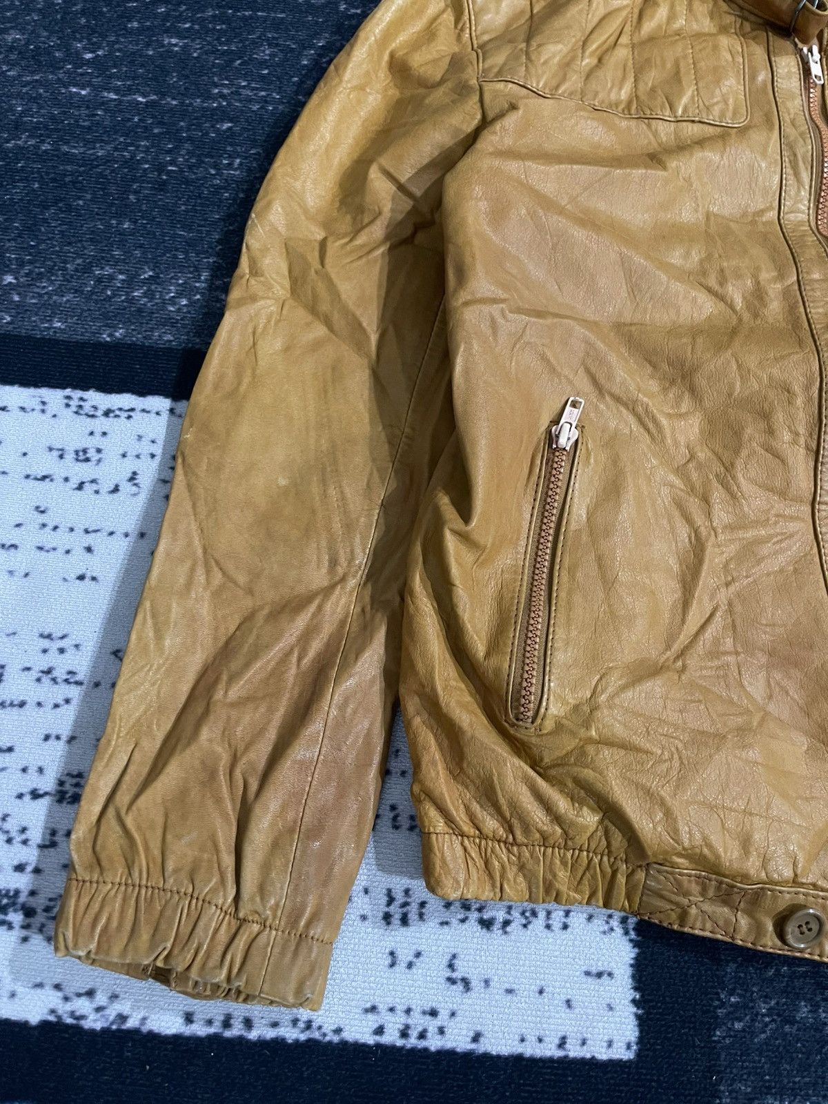 Vintage Vintage Unbrand Cow Leather Jacket Size US L / EU 52-54 / 3 - 6 Thumbnail