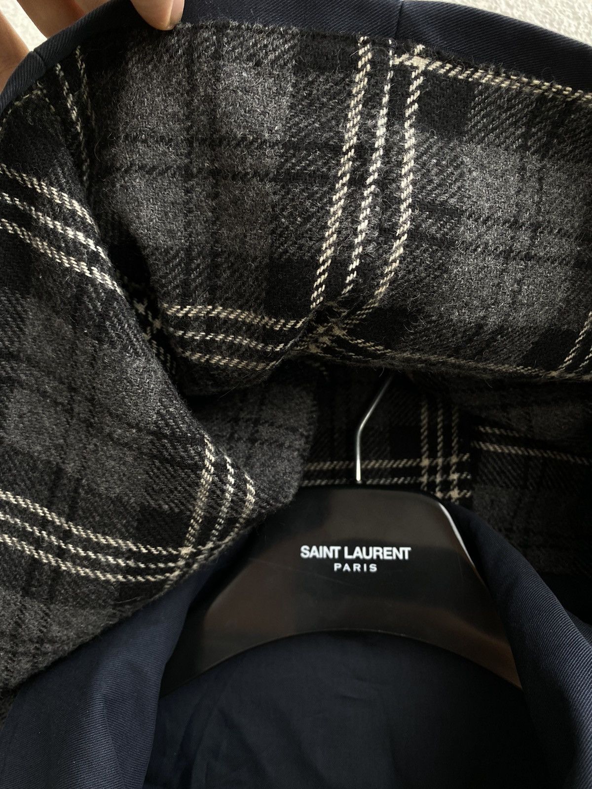 Yves Saint Laurent Autumn YSL Jacket Coat Long Bomber Vintage Windbreaker Size US L / EU 52-54 / 3 - 13 Thumbnail