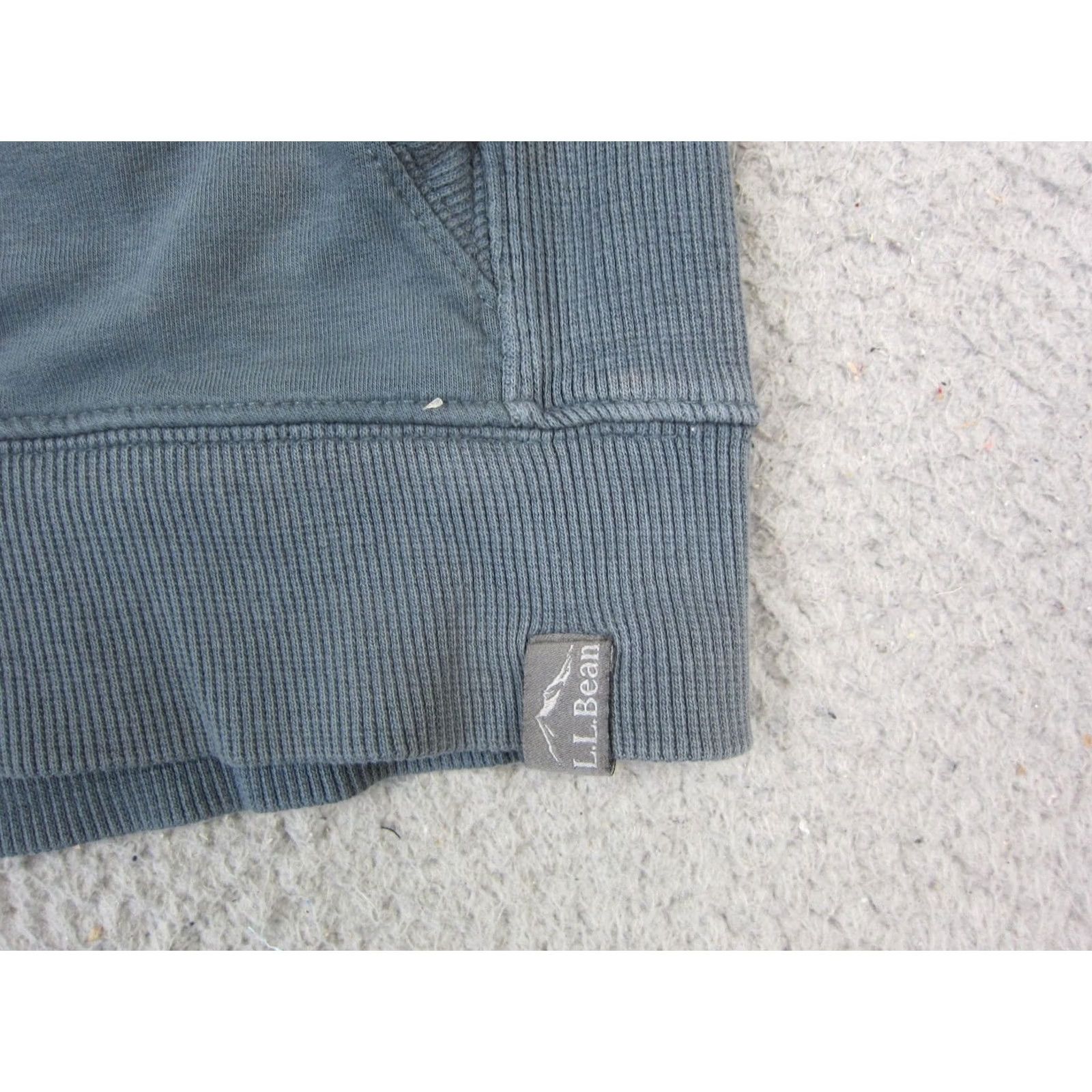 Vintage L.L. Bean Hoodie Mens Small Blue Fleece Sweatshirt Outdoors Size US S / EU 44-46 / 1 - 2 Thumbnail
