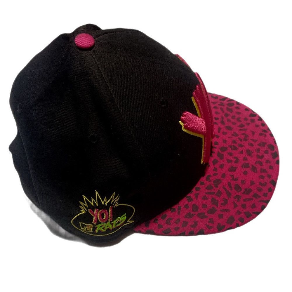 New Era Vintage YO! MTV RAPS 9FIFTY Snapback blck pnk animal cap Size ONE SIZE - 2 Thumbnail