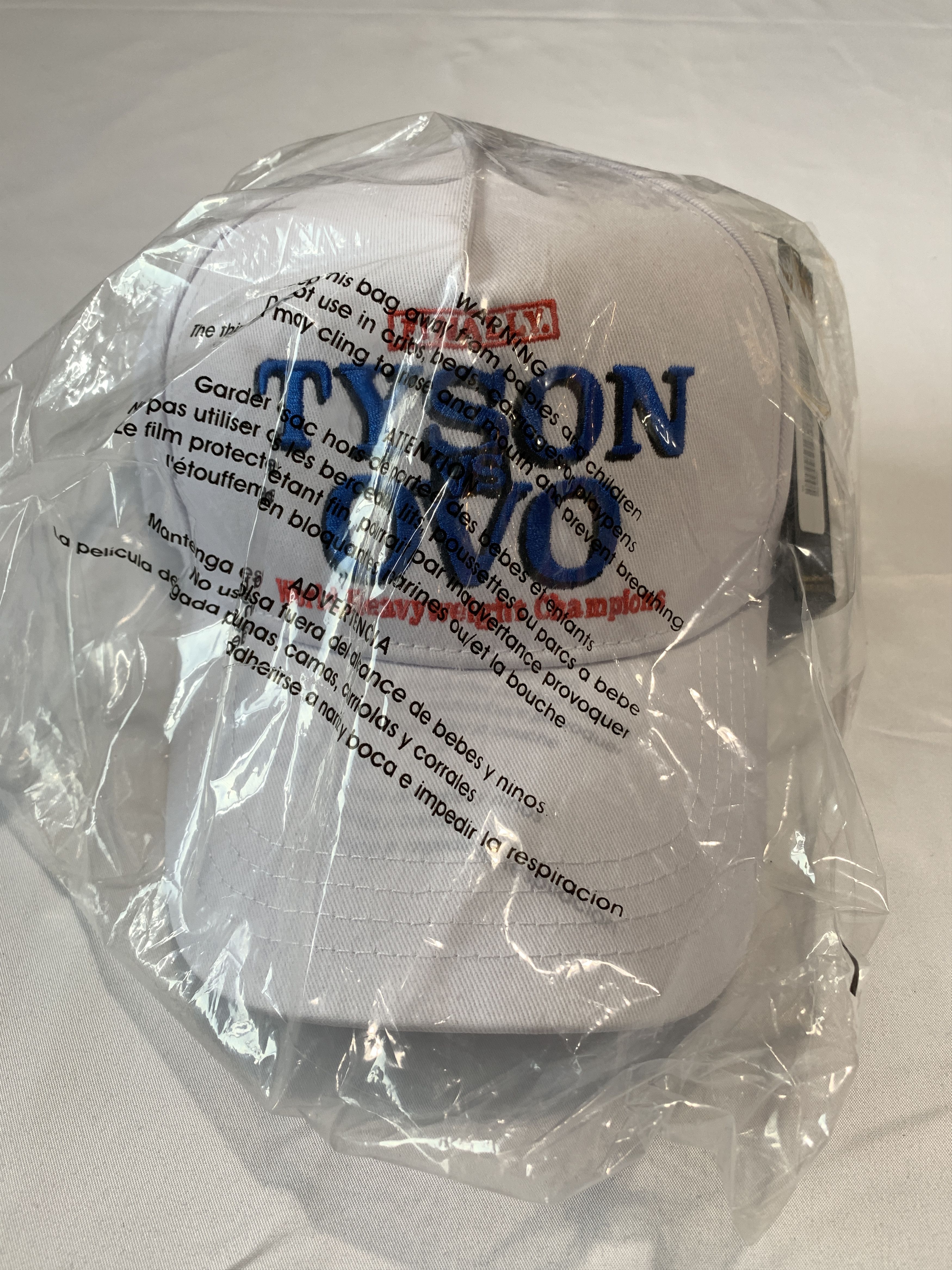 Drake *RARE* OVO x Mike Tyson Sport cap hat White Size ONE SIZE - 2 Thumbnail