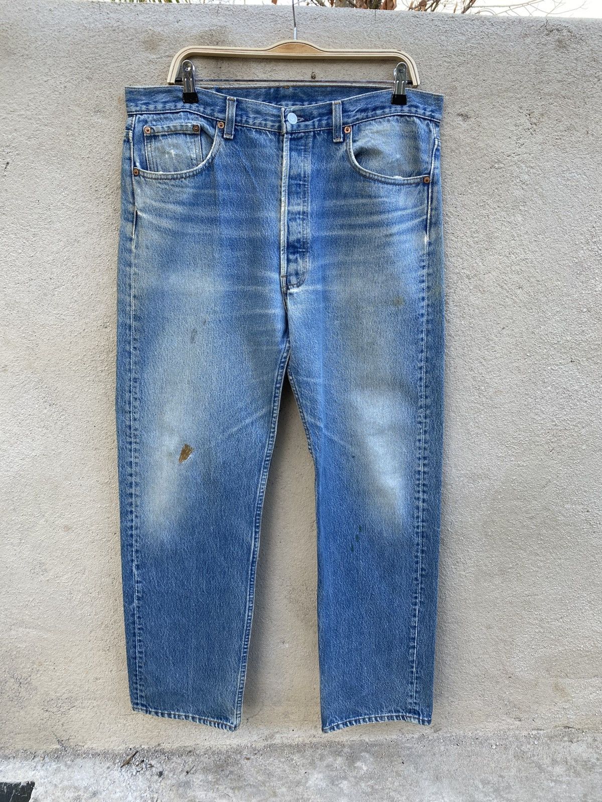 Levi's × Levi's Vintage Clothing × Vintage W37x30.5 vintage levi's 501xx made in USA Size US 37 - 1 Thumbnail