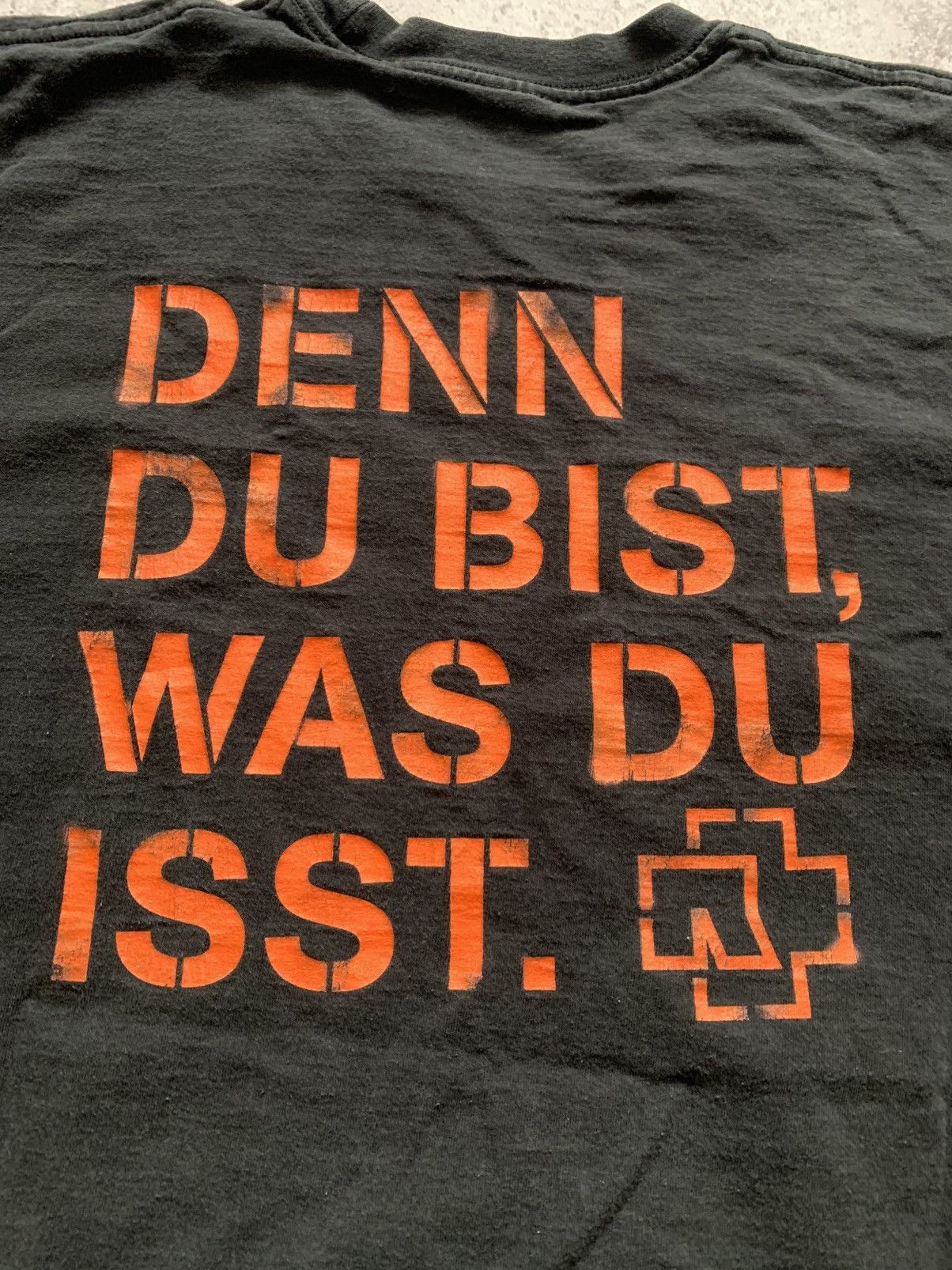 Band Tees 🔥VINTAGE 00’s RAMMSTEIN MEIN TEIL T-SHIRT TEE Size US L / EU 52-54 / 3 - 8 Thumbnail