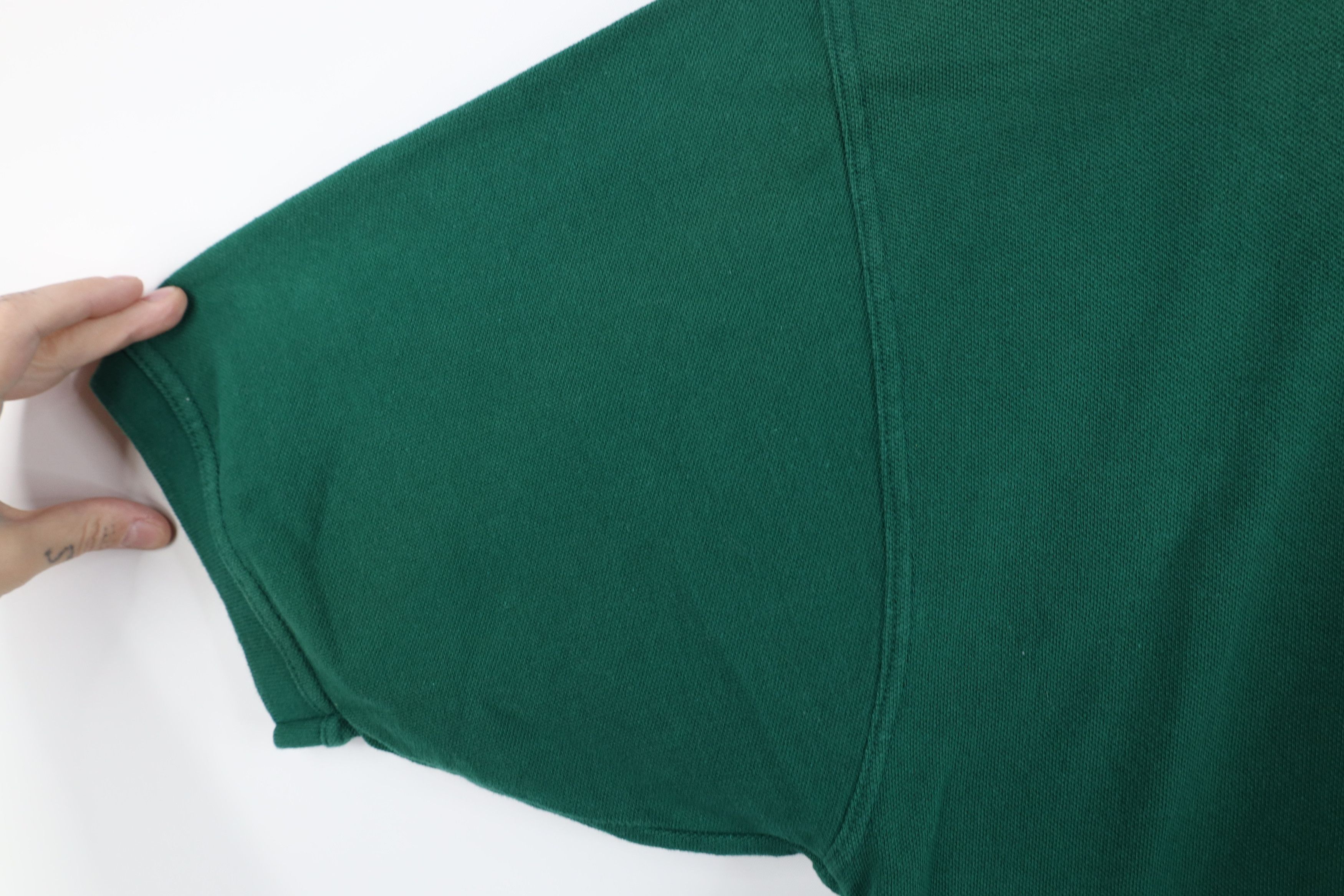 Vintage Vintage 90s Streetwear Pique Cotton Golf Polo Shirt Green Size US XXL / EU 58 / 5 - 7 Thumbnail