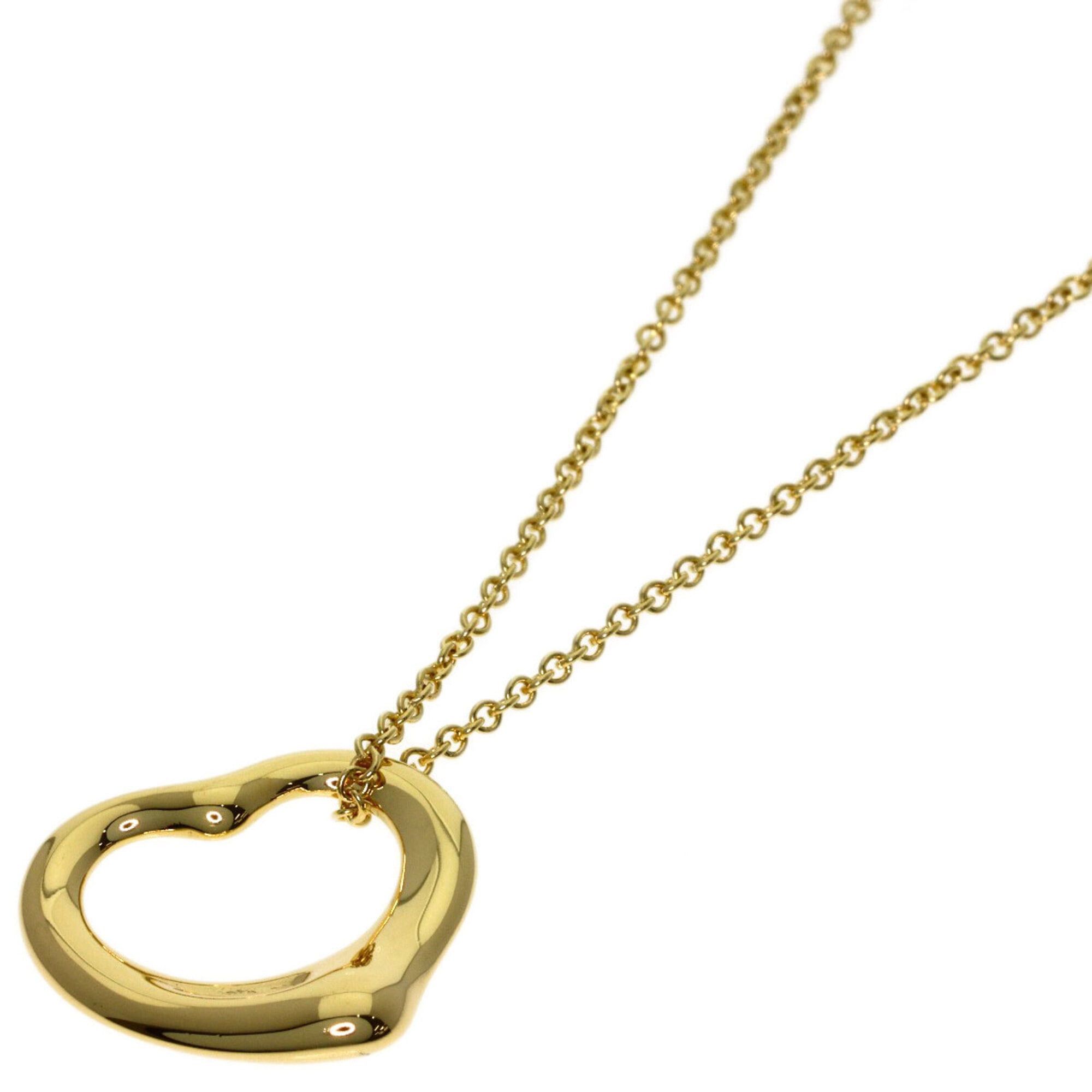 Tiffany & Co. Tiffany & Co. Open Heart Necklace, 18K Yellow Gold, Women's. Size ONE SIZE - 1 Thumbnail
