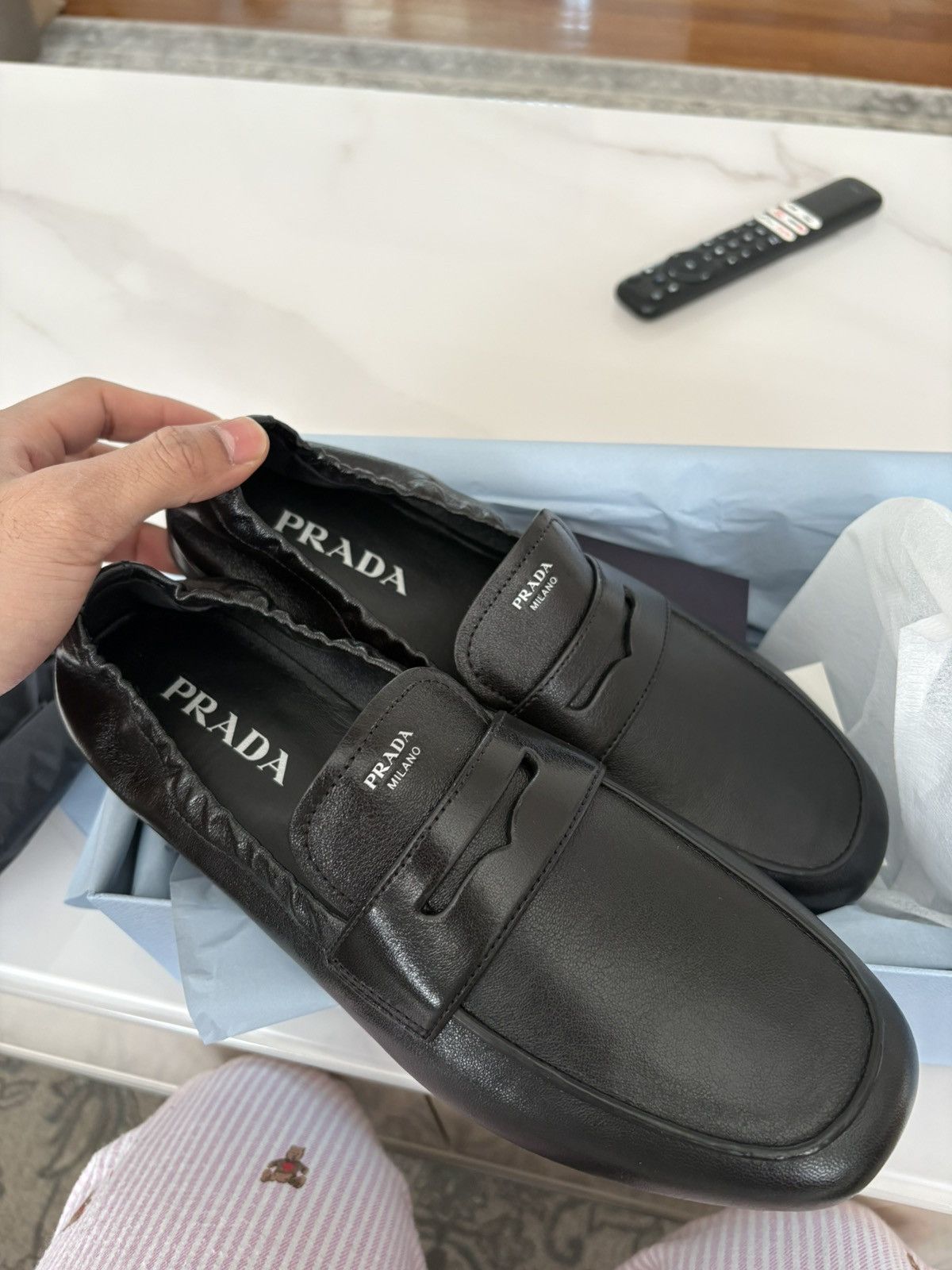 Prada Prada soft penny loafer Size US 10.5 / IT 40.5 - 2 Thumbnail