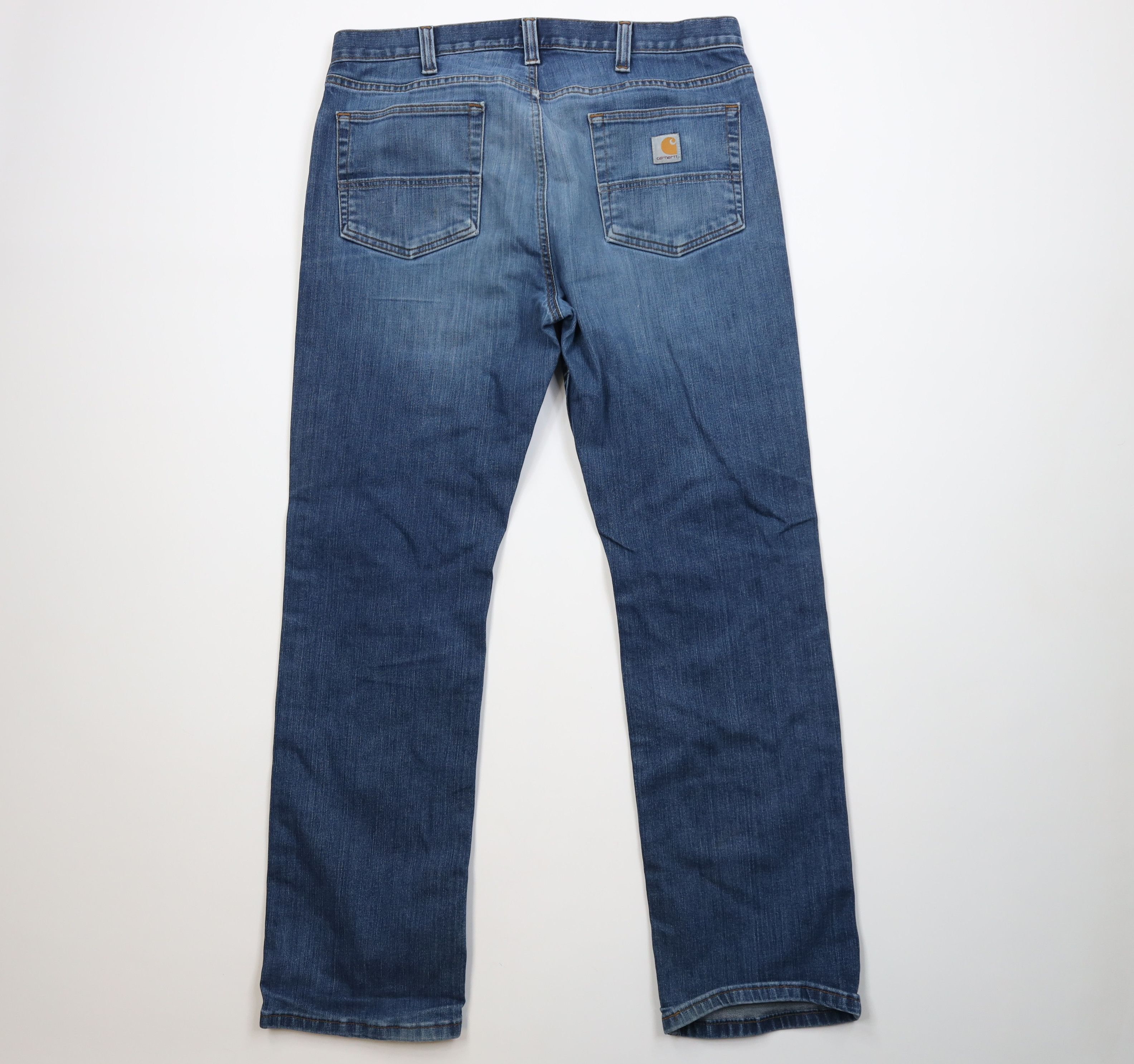 Carhartt Vintage Y2K Carhartt Relaxed Fit Wide Leg Denim Jeans Blue Size US 36 / EU 52 - 11 Thumbnail