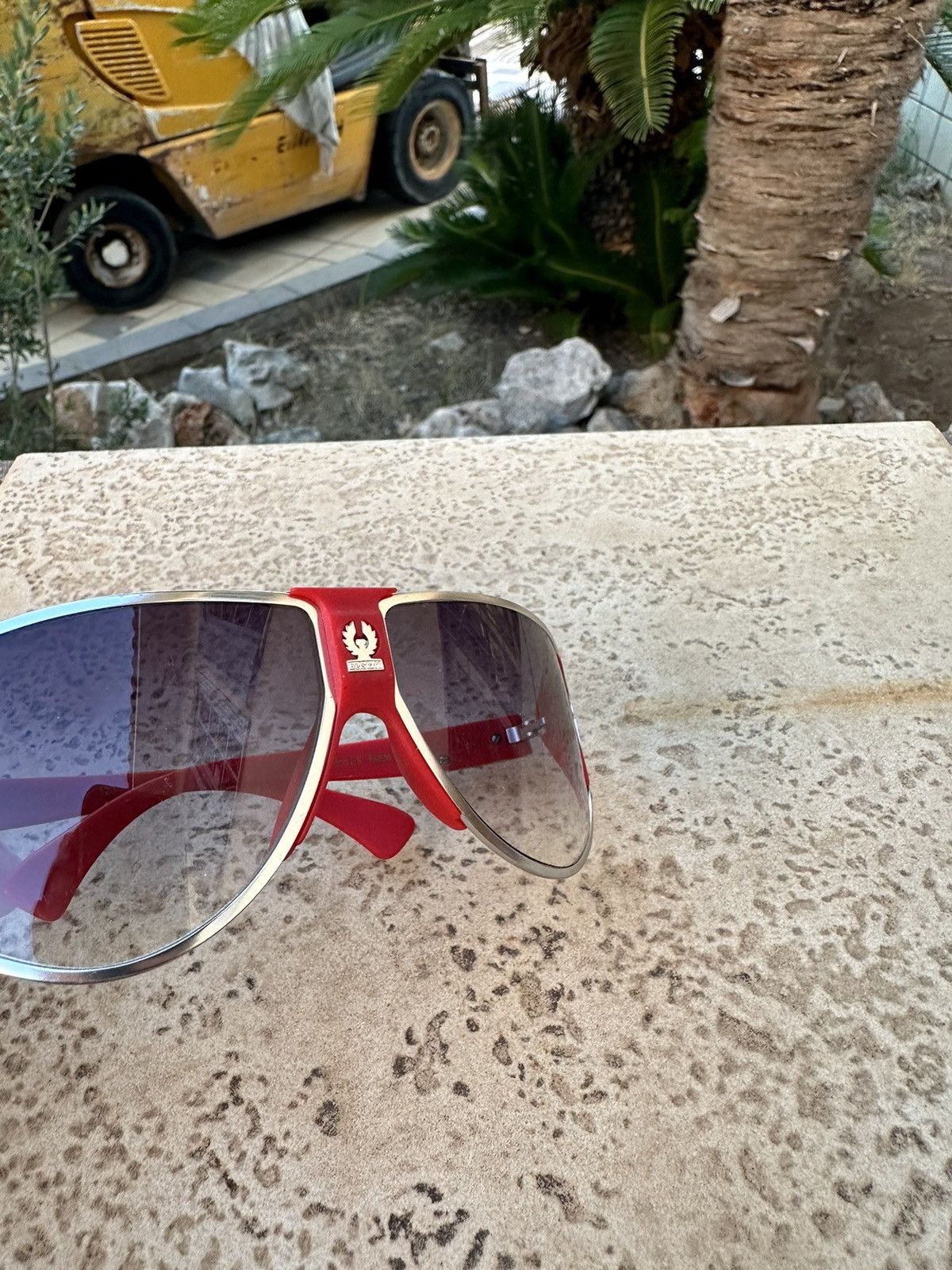 Belstaff Belstaff Sunglasses Red BS21 col.207 Size ONE SIZE - 9 Thumbnail