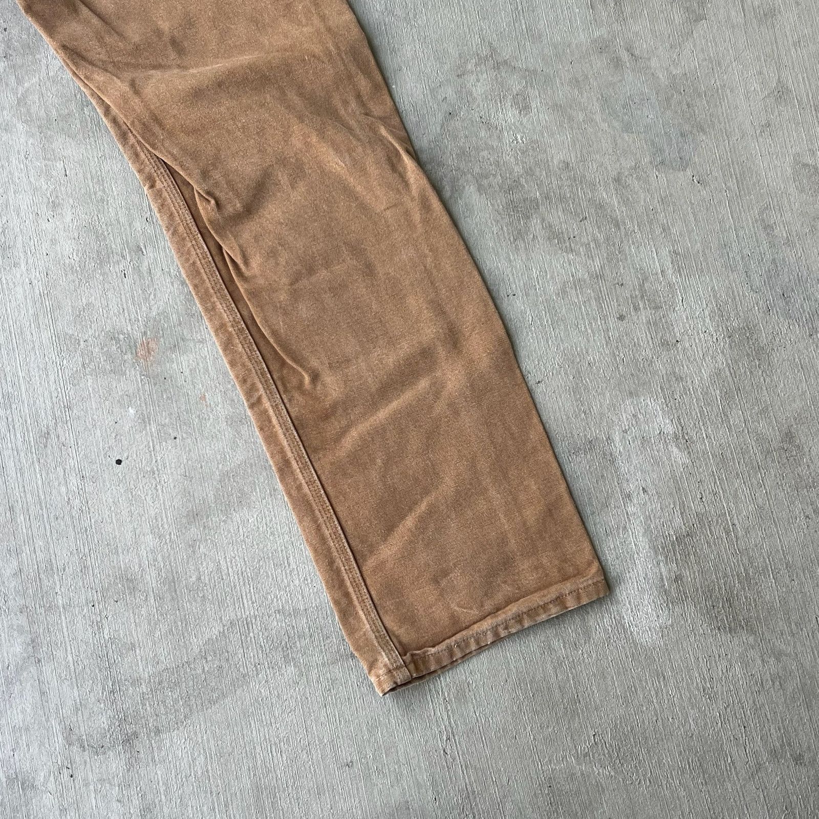 Carhartt × Vintage Carhartt brown double knee work wear carpenter pants Size US 31 - 10 Thumbnail