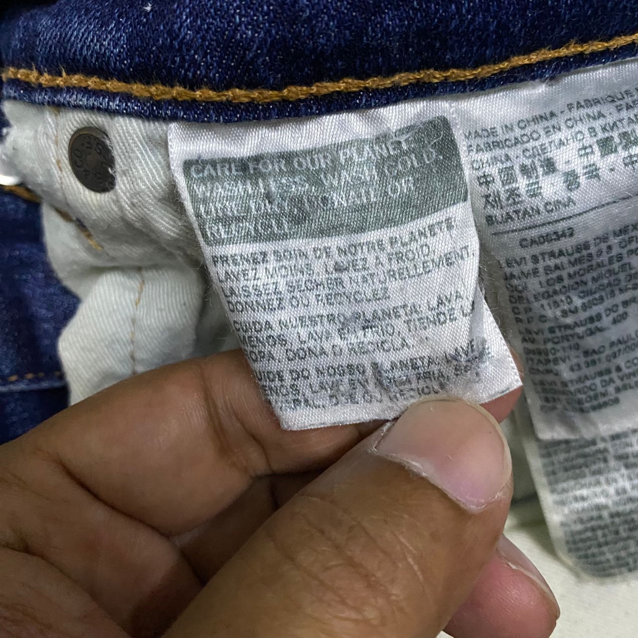 If Six Was Nine 💥Best Offer💥Vintage Levis 505 Distressed Denim Size US 34 / EU 50 - 15 Thumbnail