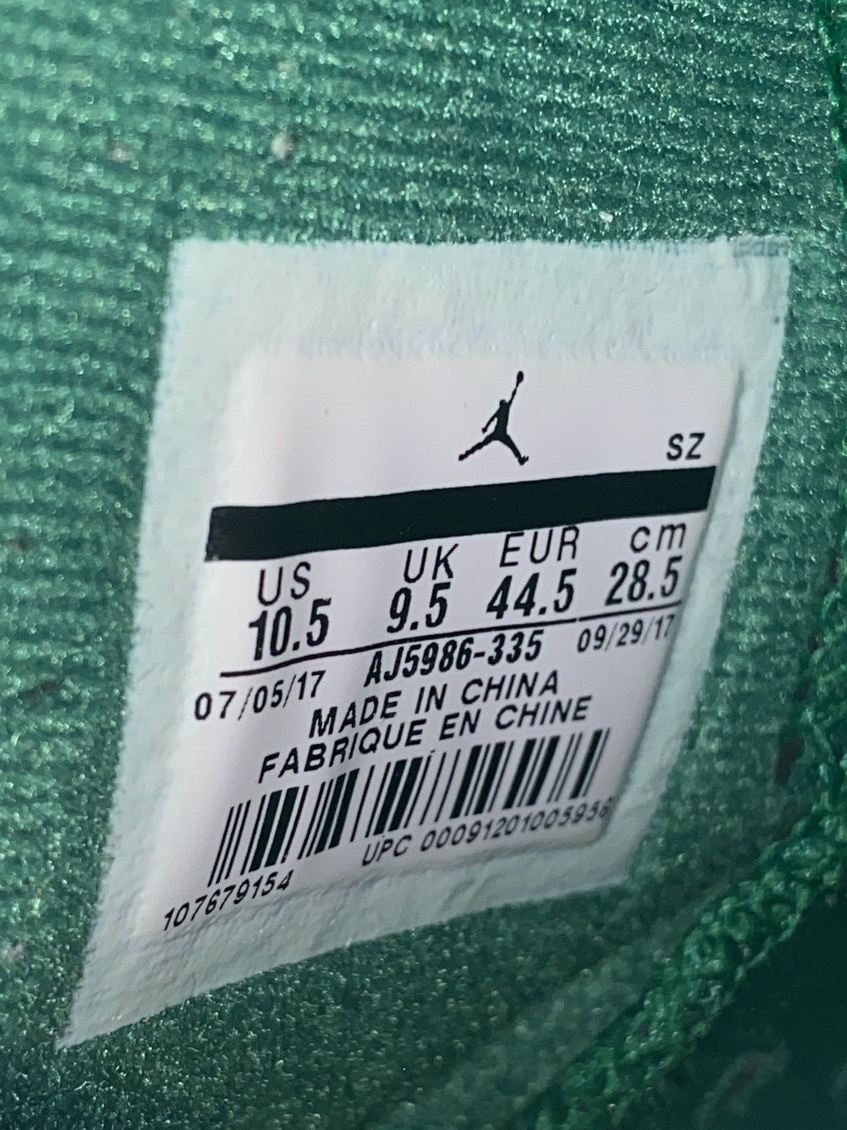 Gatorade × Jordan Brand × Nike Jordan 6 Retro Gatorade Green Size US 10.5 / EU 43-44 - 7 Thumbnail