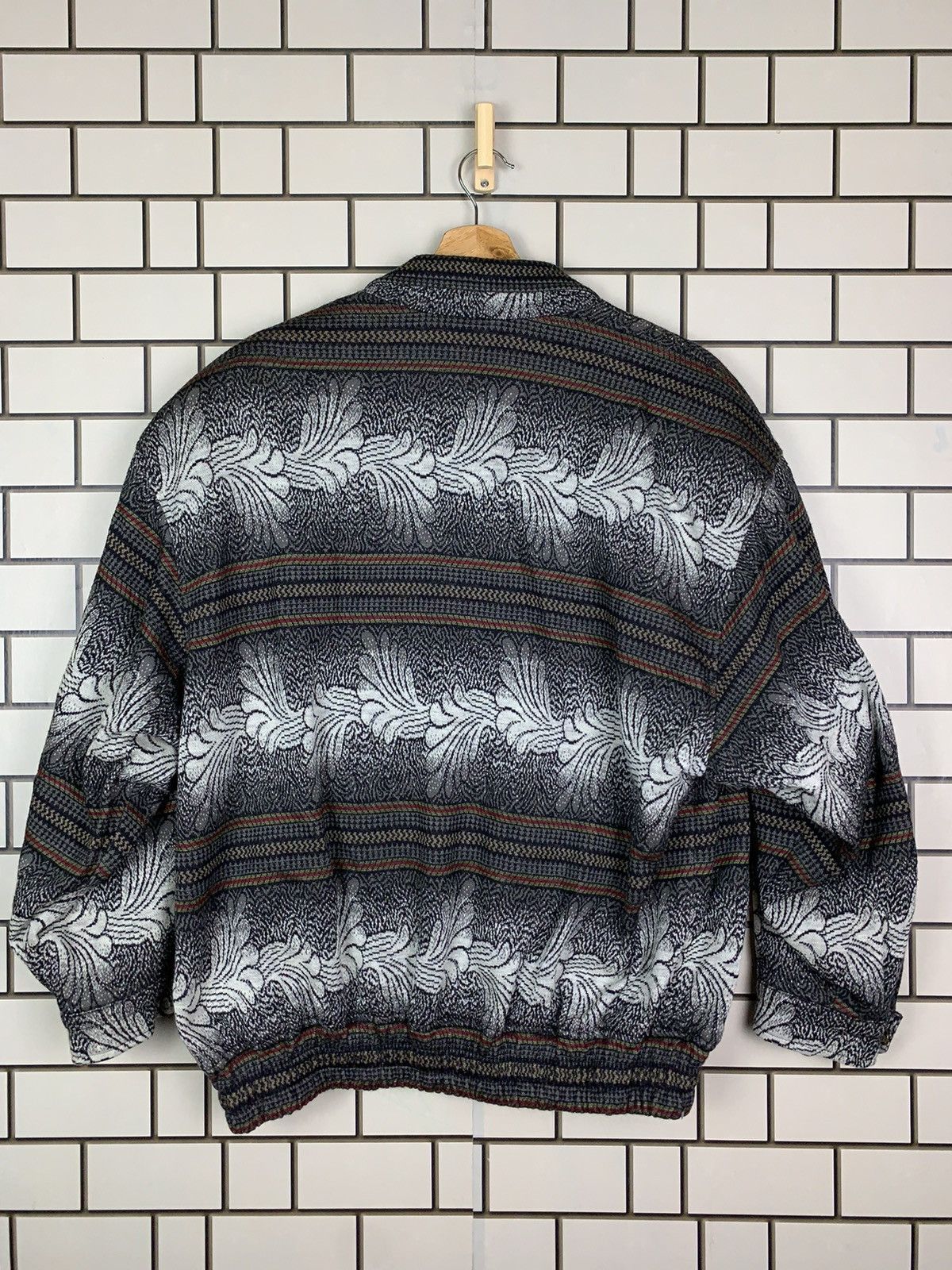 Designer × Japanese Brand × Vintage Vintage Prio Alegre Flora Design Jacket Size US L / EU 52-54 / 3 - 4 Thumbnail
