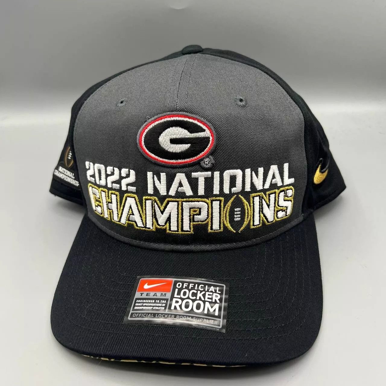 Nike Georgia Bulldogs Hat Men 2022 National Champions Snap Back Size ONE SIZE - 1 Thumbnail
