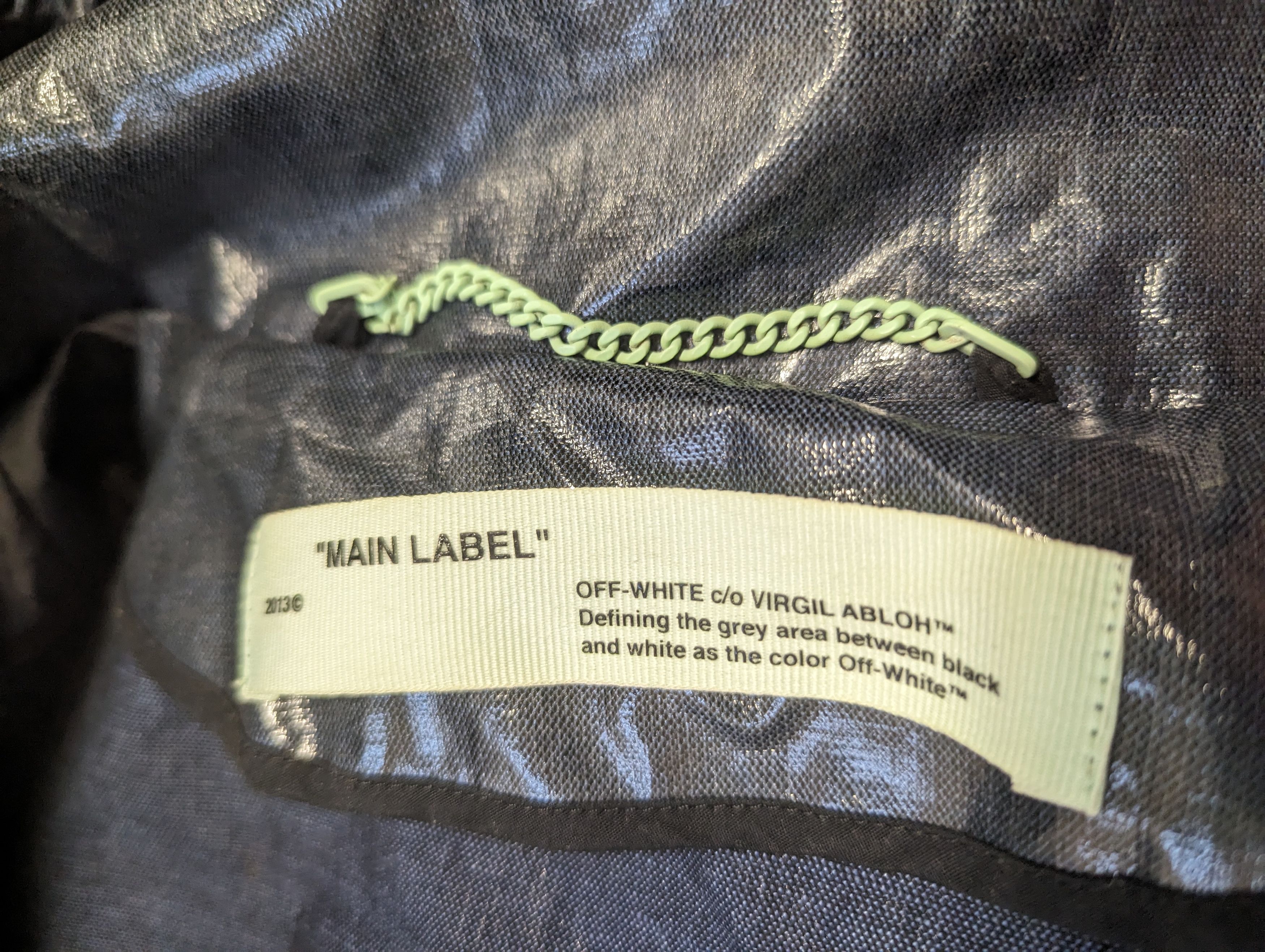 Off-White SS18 Velcro Jacket Size US L / EU 52-54 / 3 - 9 Thumbnail