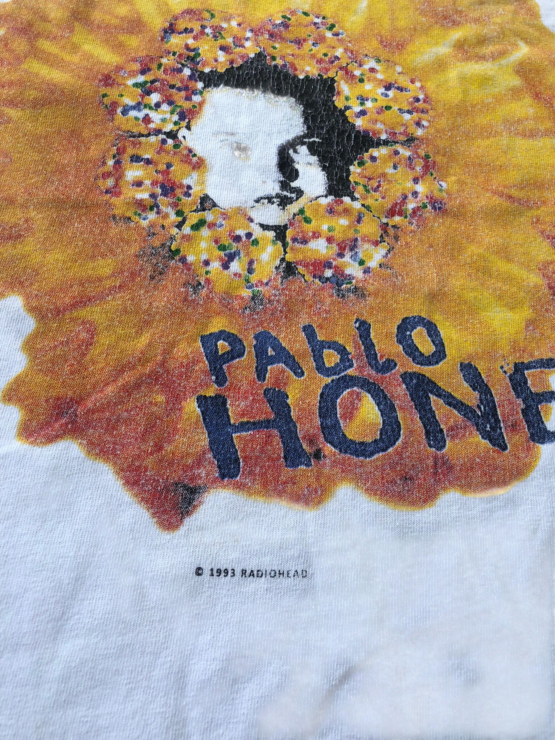 Band Tees 🔥Vintage RADIOHEAD Pablo Honey Promo Band T-Shirt Brit Pop Size US M / EU 48-50 / 2 - 5 Thumbnail